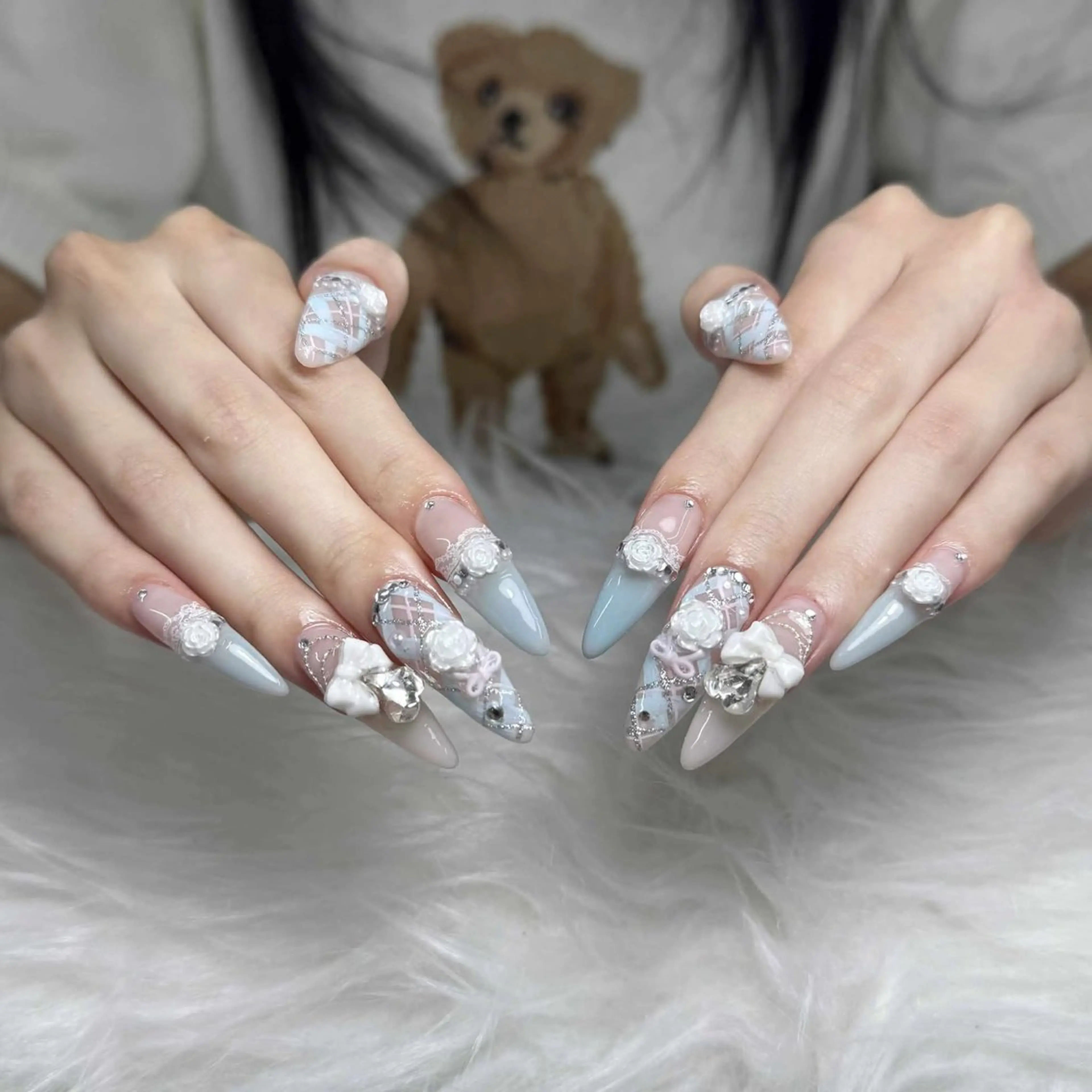 ネイル ハンドネイル Mew_Sanie所属・Sanie Salonのネイルデザイン