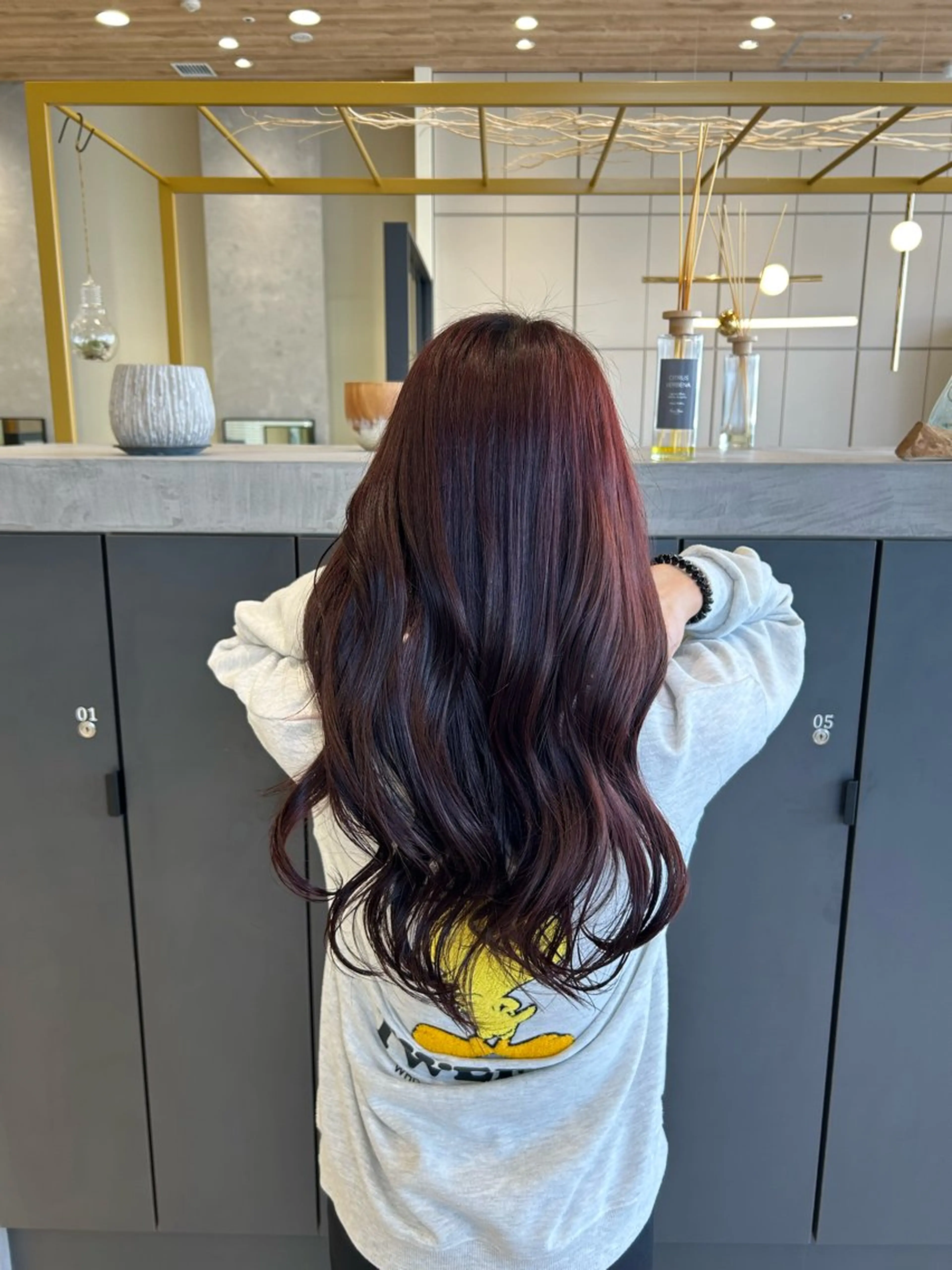 ロング 🐰ྀིあやの ハイトーン🧁ྀིのヘアスタイル