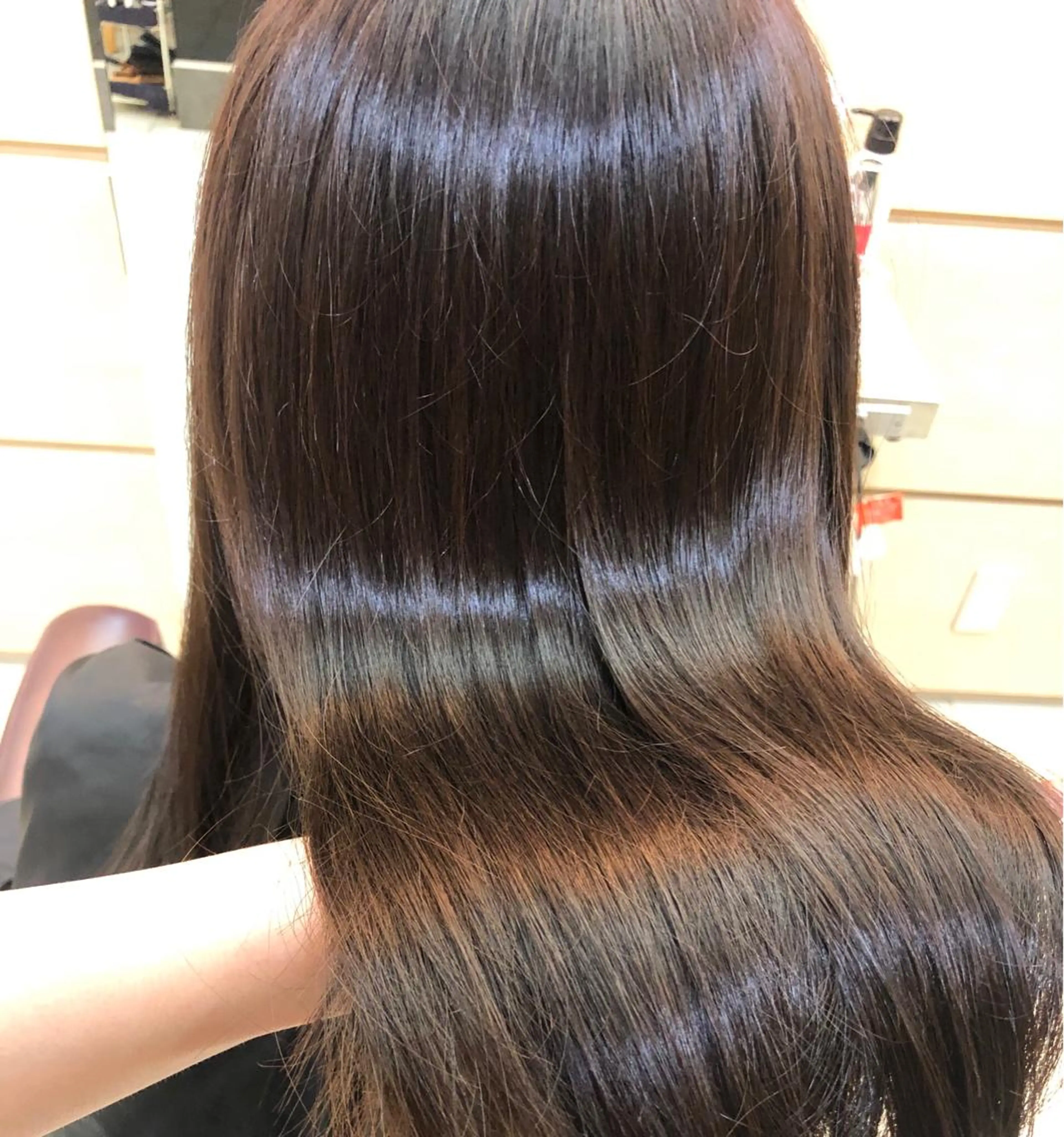 セミロング カラー アッシュ 透明感カラー ラベンダーカラー ラベンダーアッシュ シールエクステ/ 髪質改善💐yuuのヘアスタイル