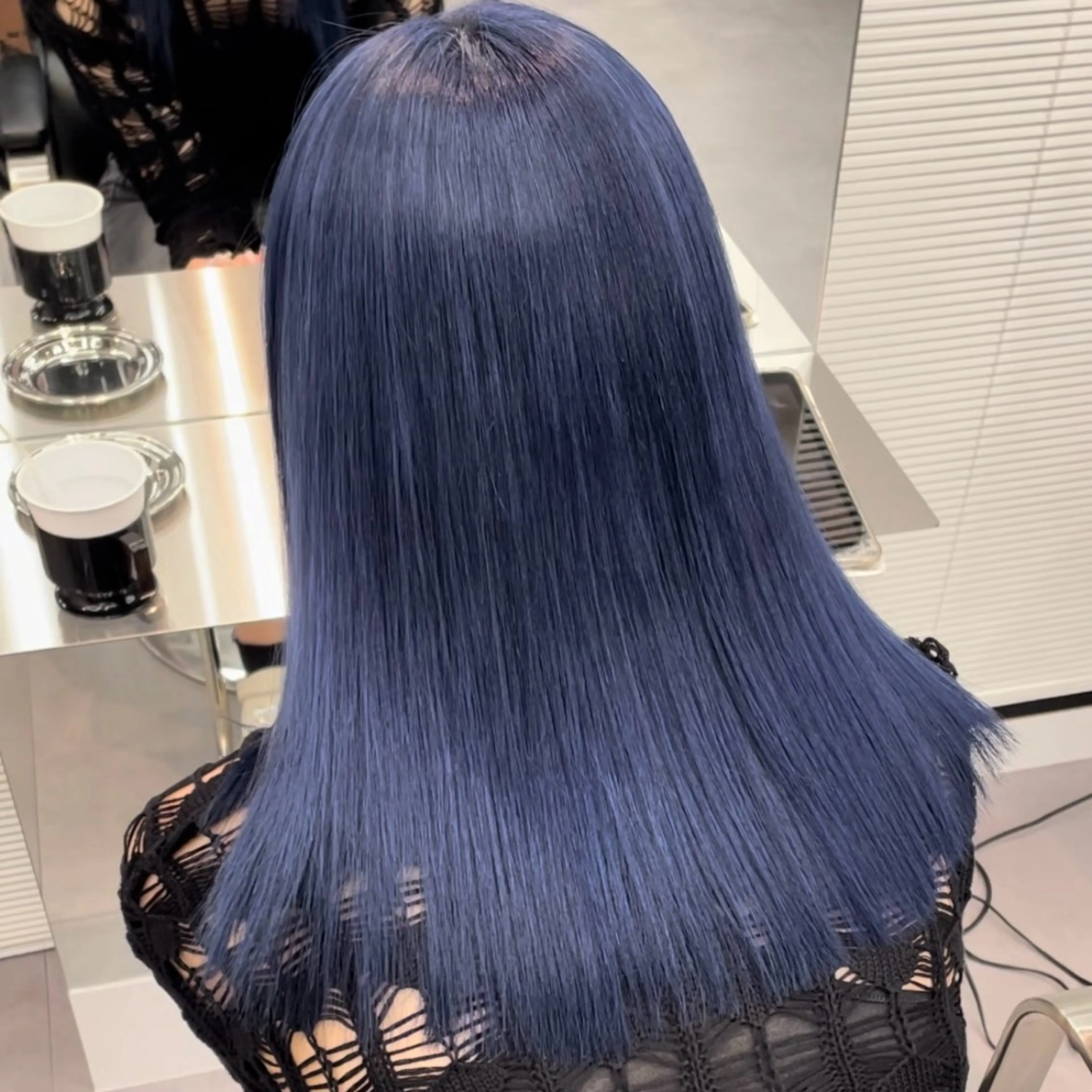 セミロング カラー 大阪ハイトーン /MYUUのヘアスタイル