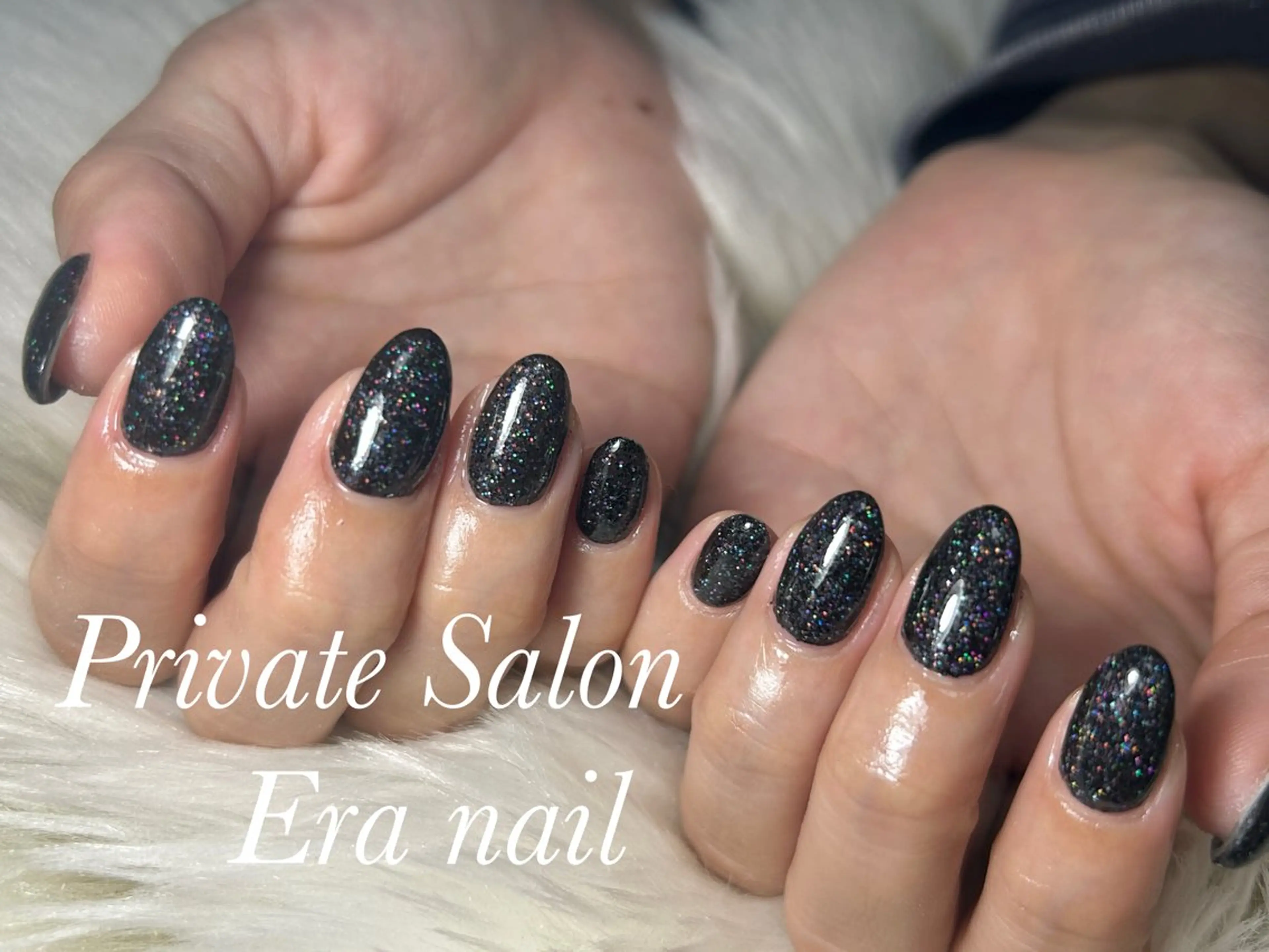 ネイル ラメ(グリッター) ワンカラーネイル ハンドネイル Era nailのネイルデザイン