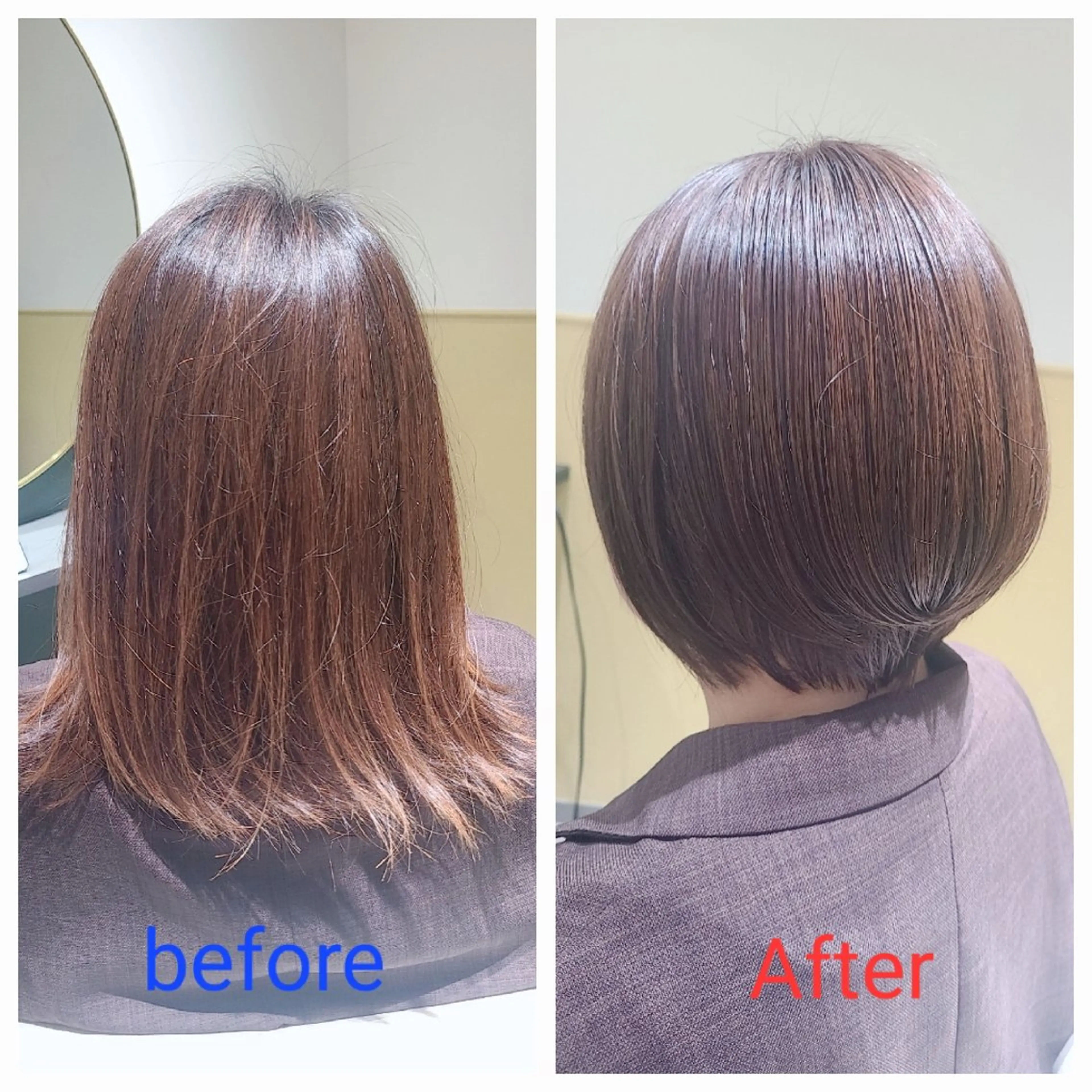 ショート ショートボブ ボブ ショートヘア 小顔カット カット ヘアカラー トリートメント The Apartment Of Solon Citta船橋所属・ 髪質改善＋艶専門  ✧ オオノのヘアスタイル