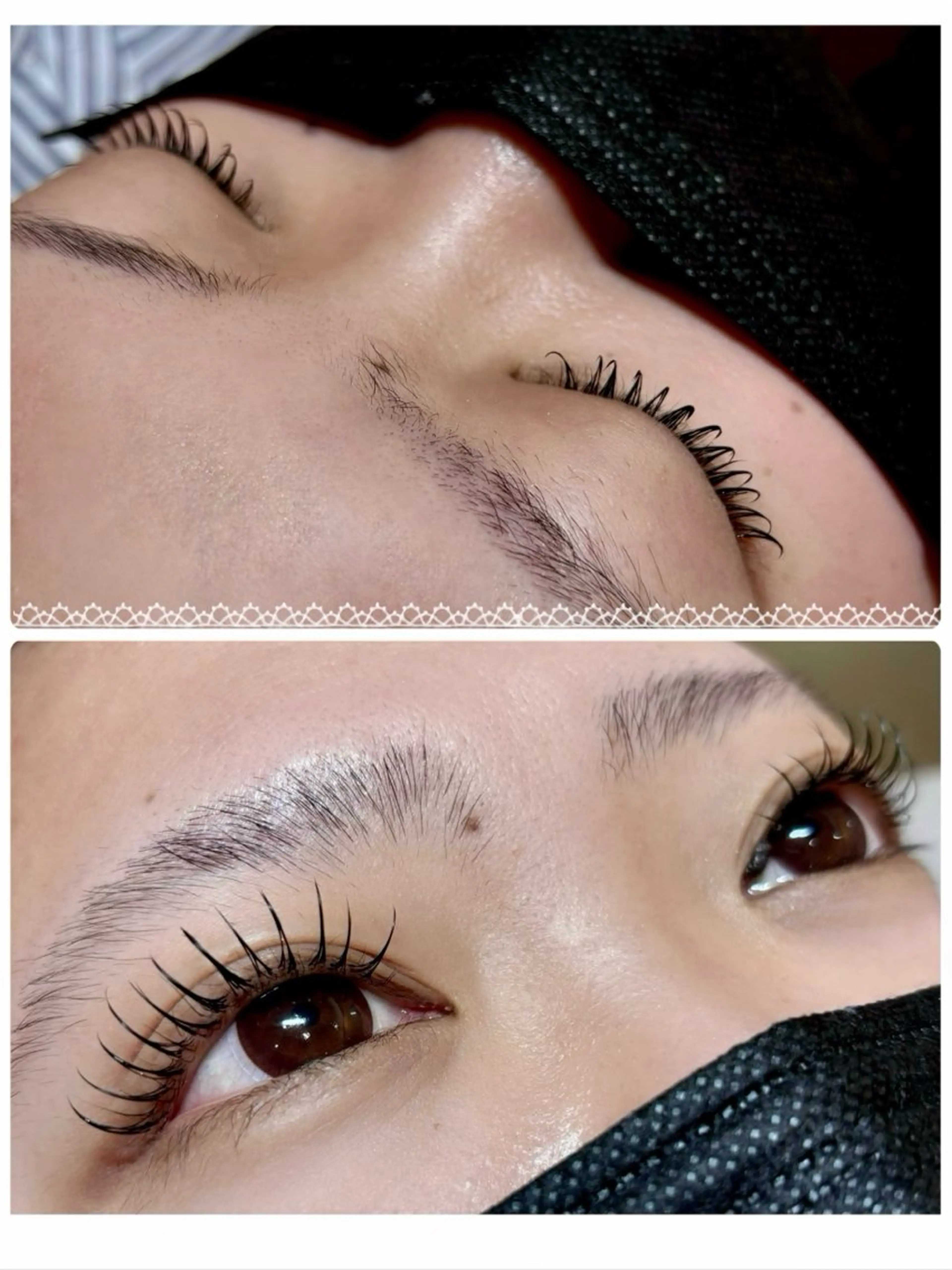 12月平日限定！LEDパリエク👁100本アイシャンプー付き(パリジェンヌ→アイシャンプー→ﾌﾗｯﾄ100本)の写真