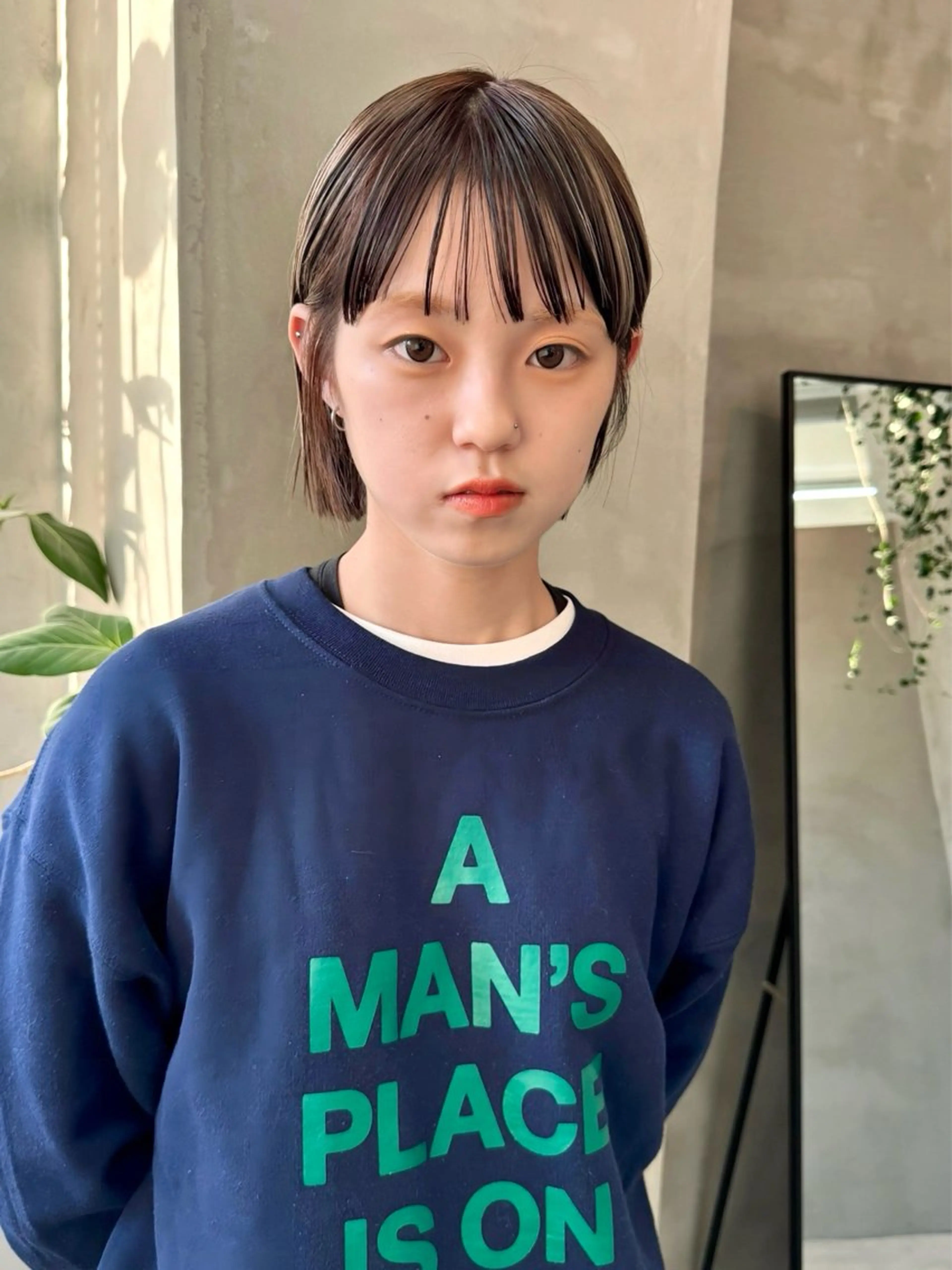 ショート カラー ボブ カット ヘアカラー トリートメント デザイン/レイヤー Kaito🐩/栄のヘアスタイル