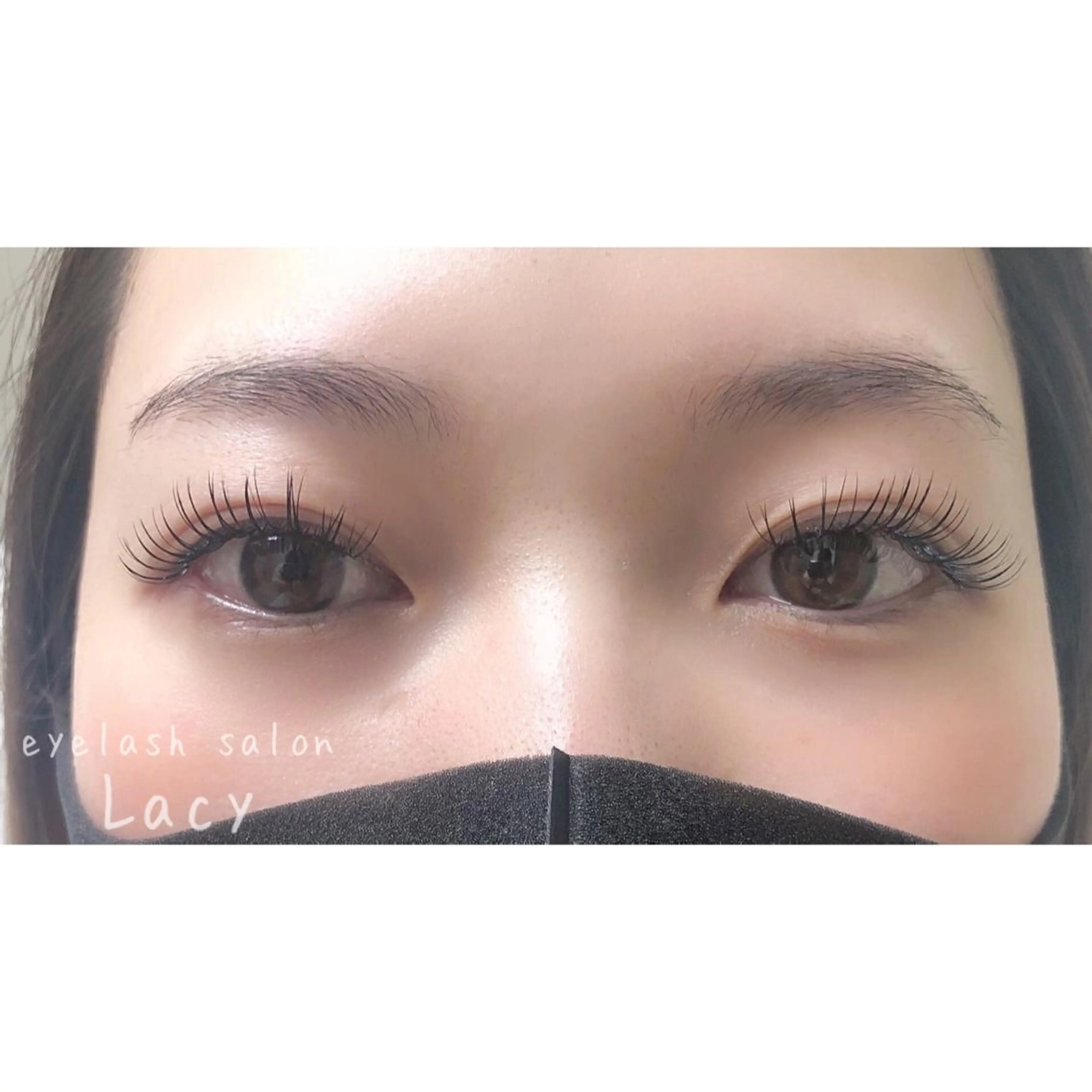 マツエク・マツパ Dカール フラットラッシュ eyelash salon Lacy所属・アイデザイナー MIKIのマツエク・マツパデザイン