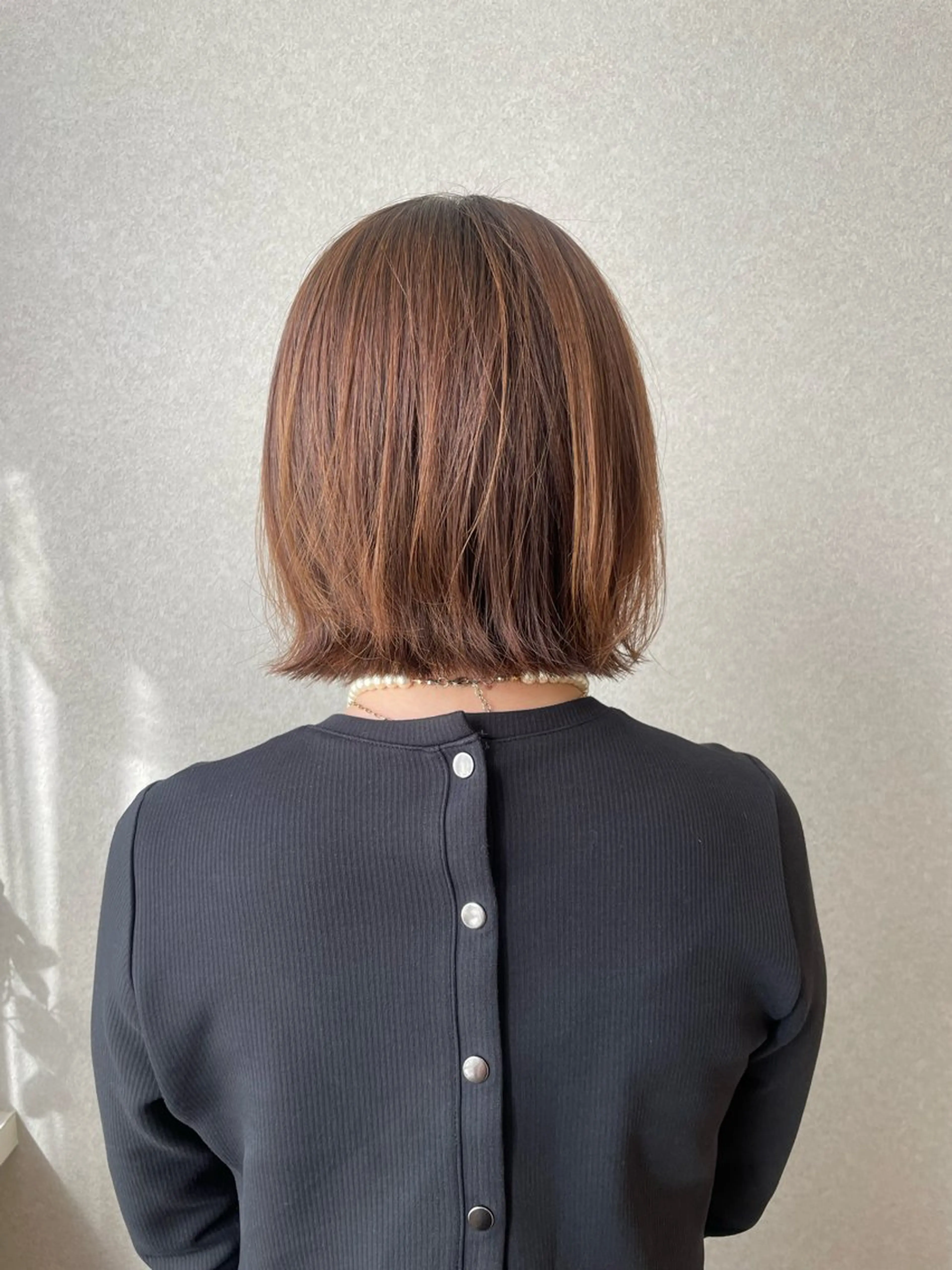 ショート カラー ブラウンカラー ナチュラルブラウン 薬院浄水通/ショート /ボブ/rukaのヘアスタイル