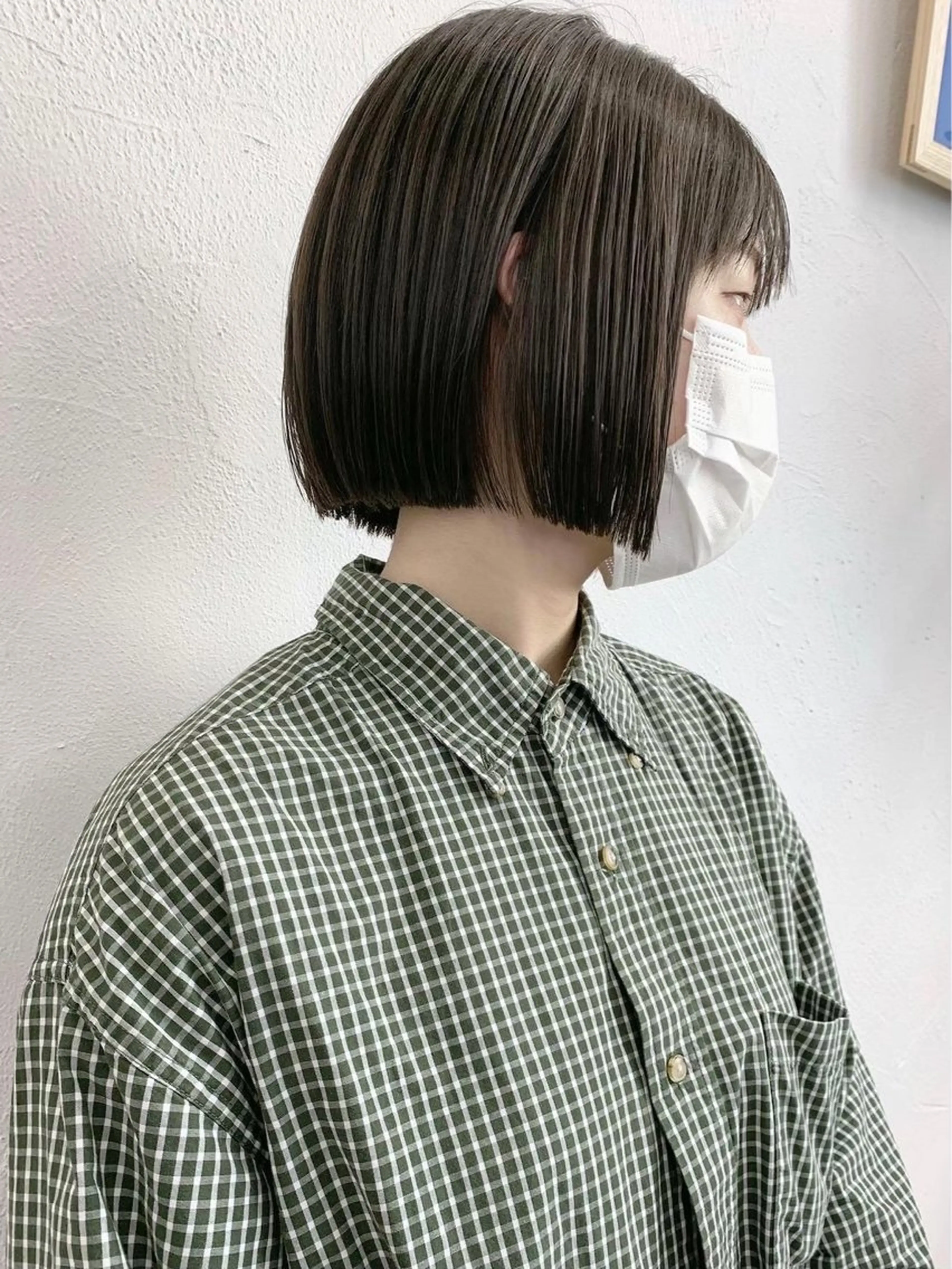 ショート カラー ヘアアレンジ ボブ 🫧透明感カラー/ ナルハ🫧のヘアスタイル