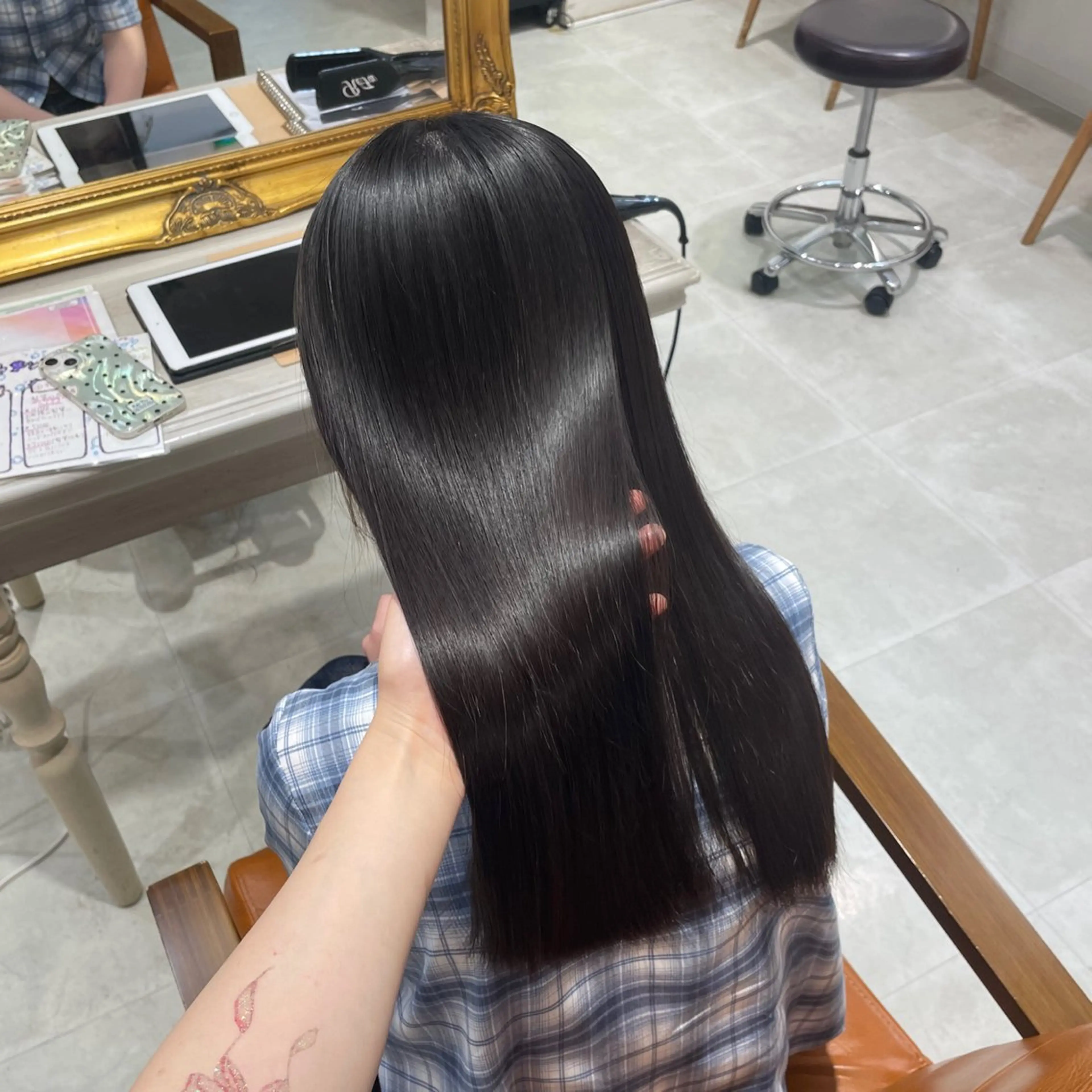 縮毛矯正+1stepトリートメントの写真