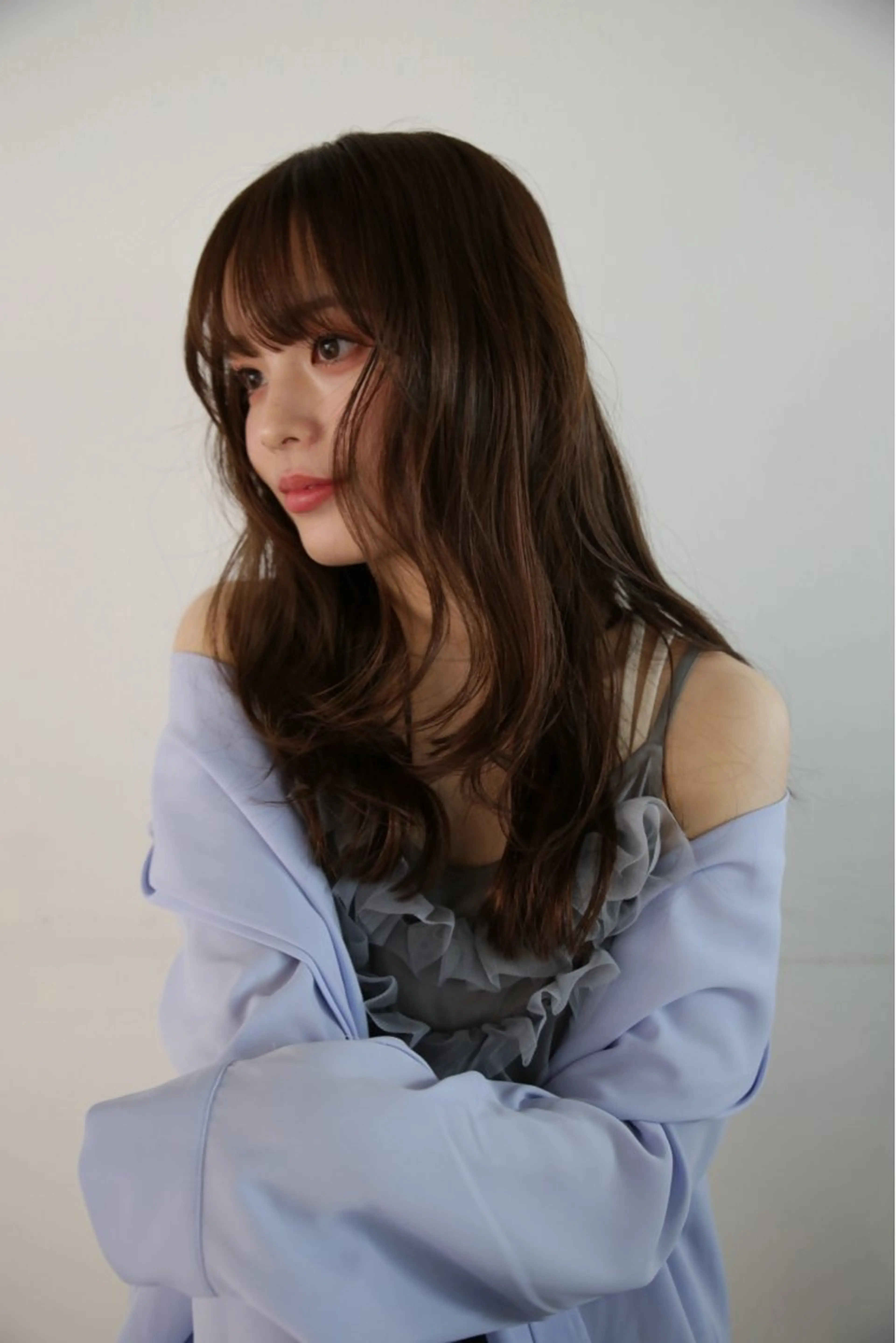 ロング カラー ブラウンカラー ユウナ🎀レイヤー/ 暖色カラーのヘアスタイル