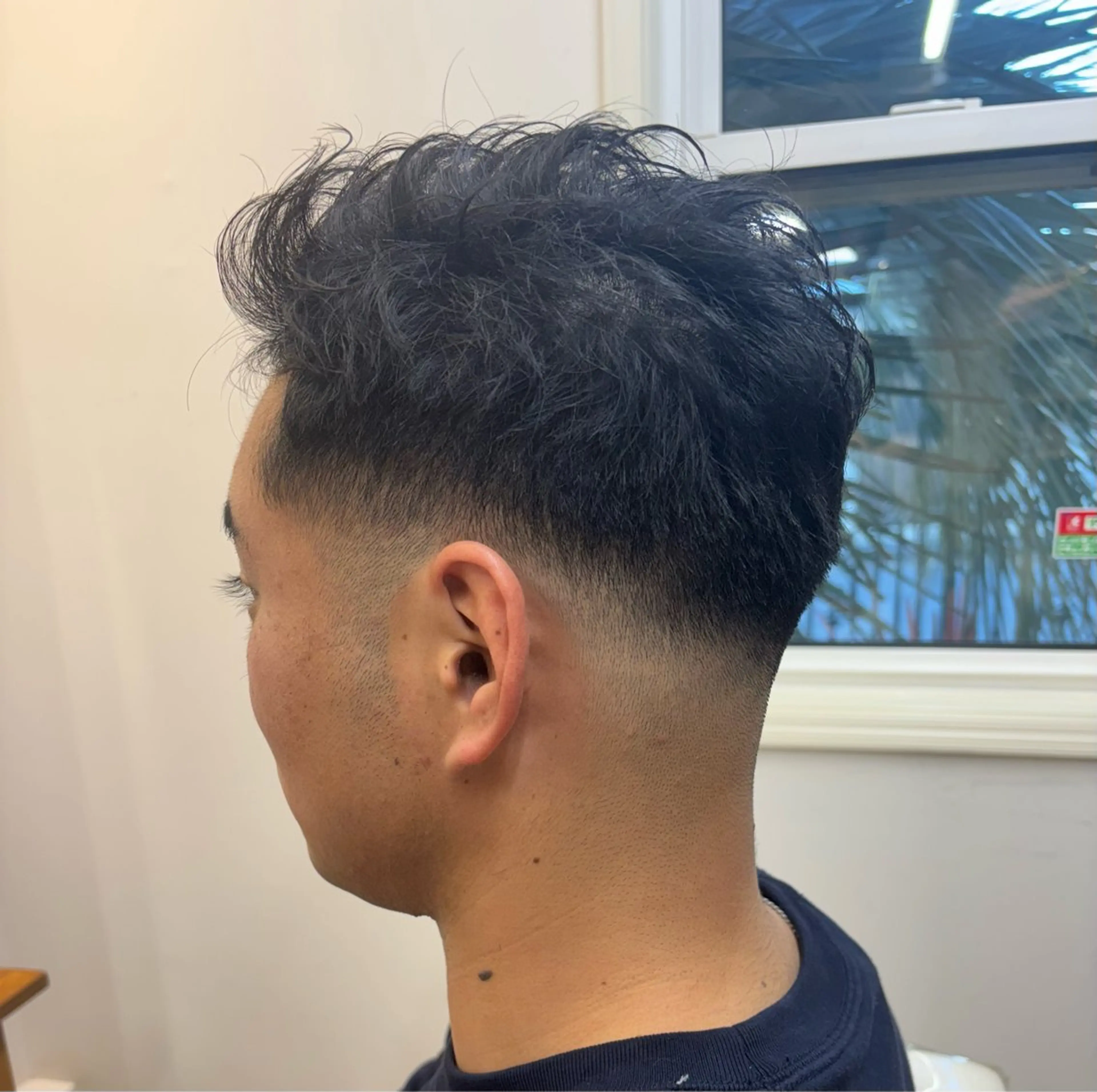 ショート メンズ フェードカット Osawa Yutoのヘアスタイル