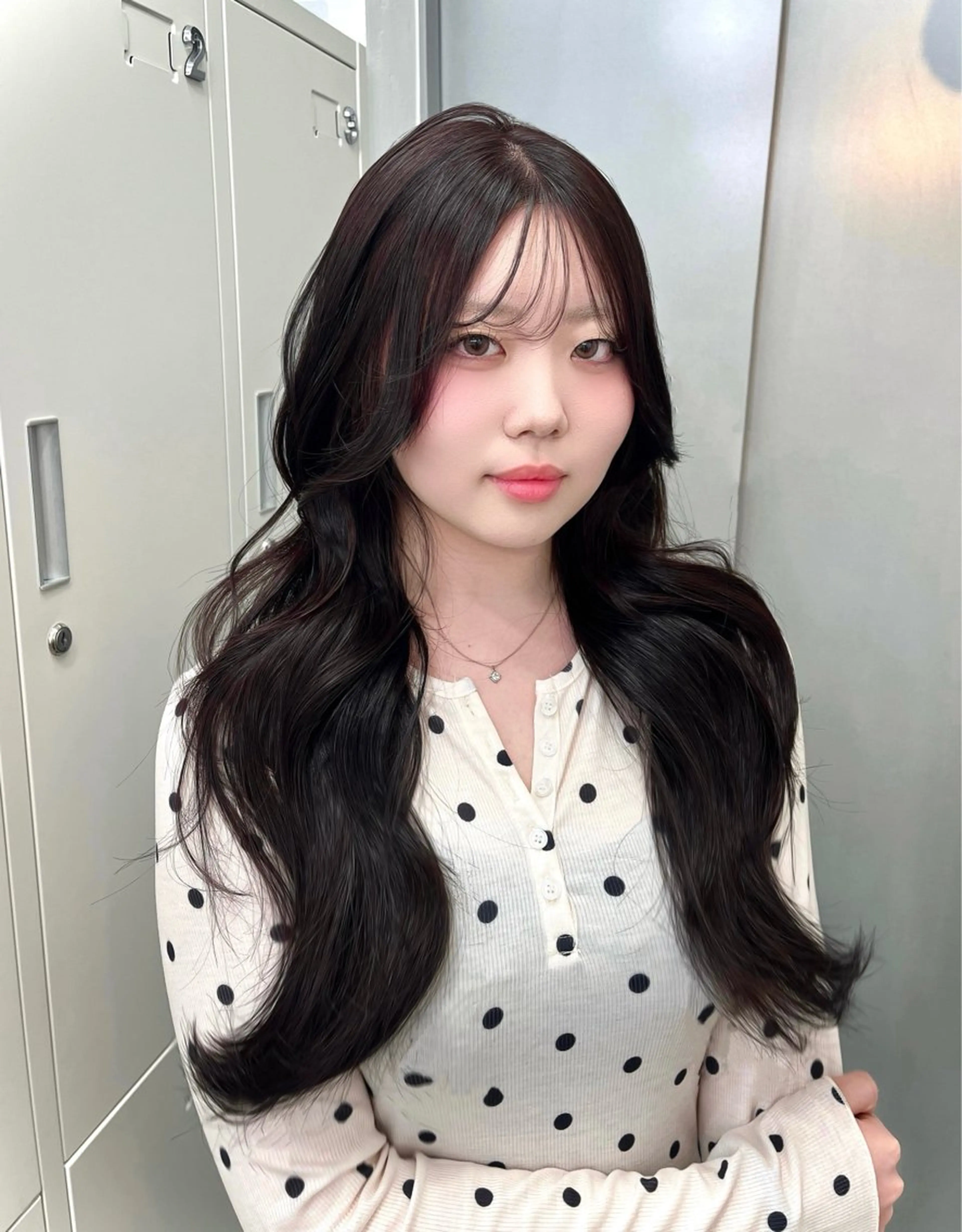 ロング カラー ヘアアレンジ 縮毛矯正 ico所属・柏木 理那のヘアスタイル