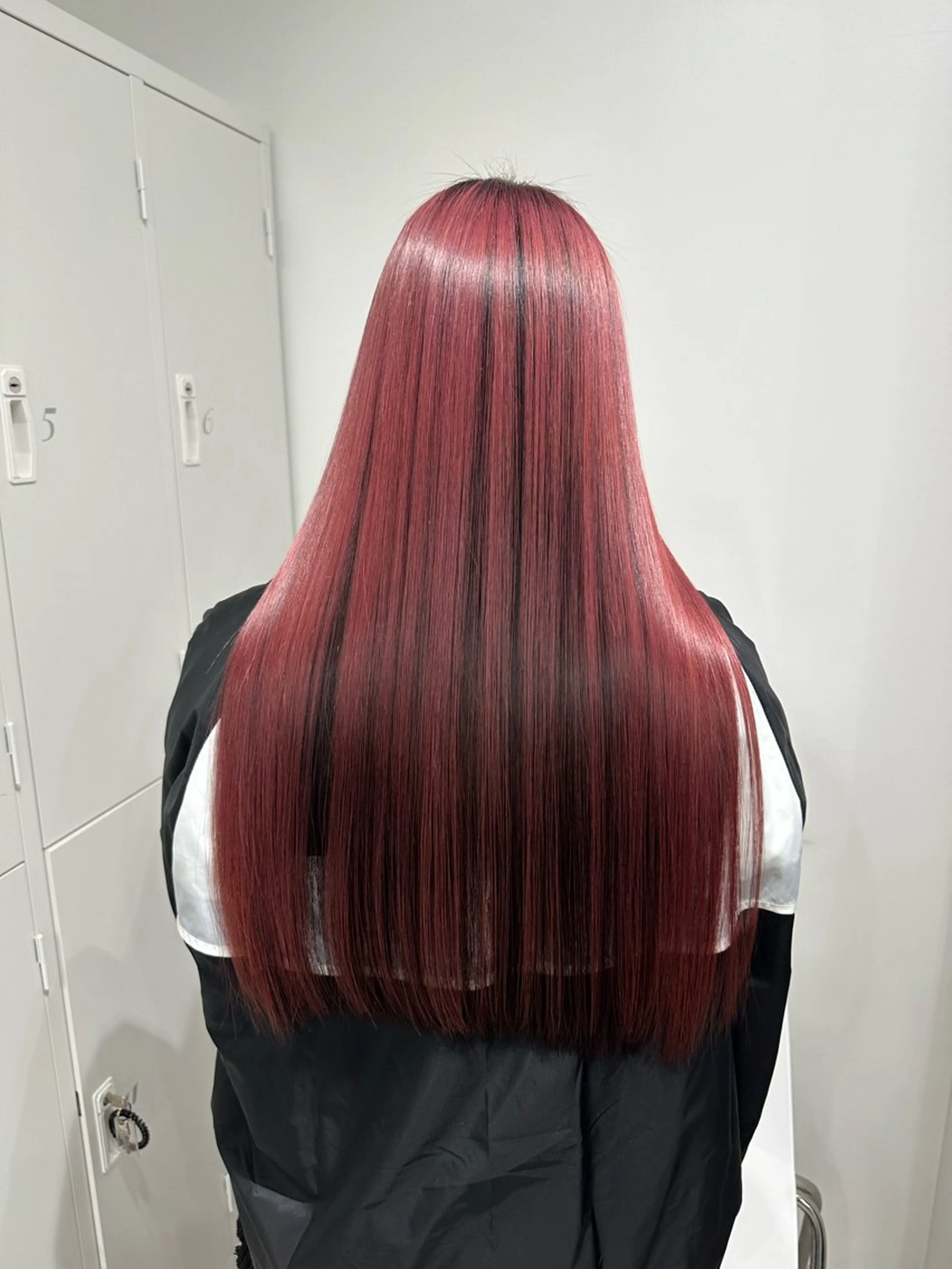 ロング カラー ヘアアレンジ カット ヘアカラー トリートメント ⭐️柏木皇気ブリーチ ムラ修正/他店直しのヘアスタイル