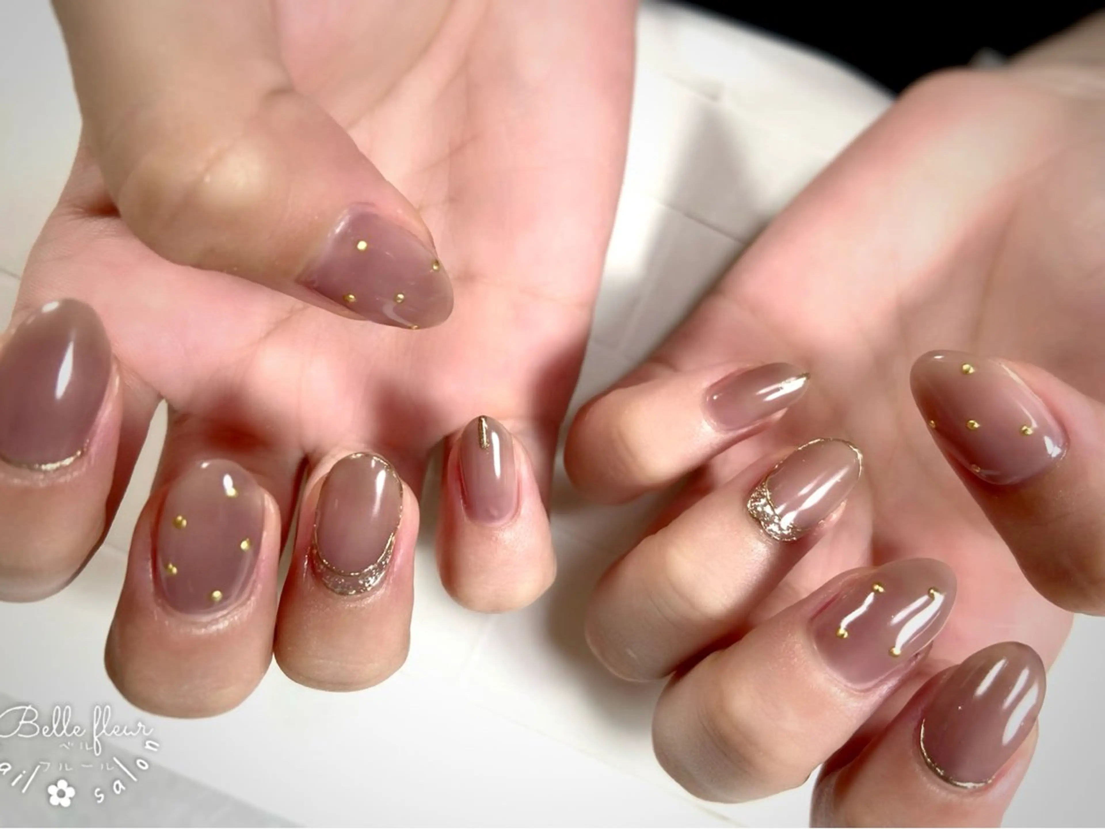 ネイル ﾈｲﾙｻﾛﾝ Bellefleurのネイルデザイン