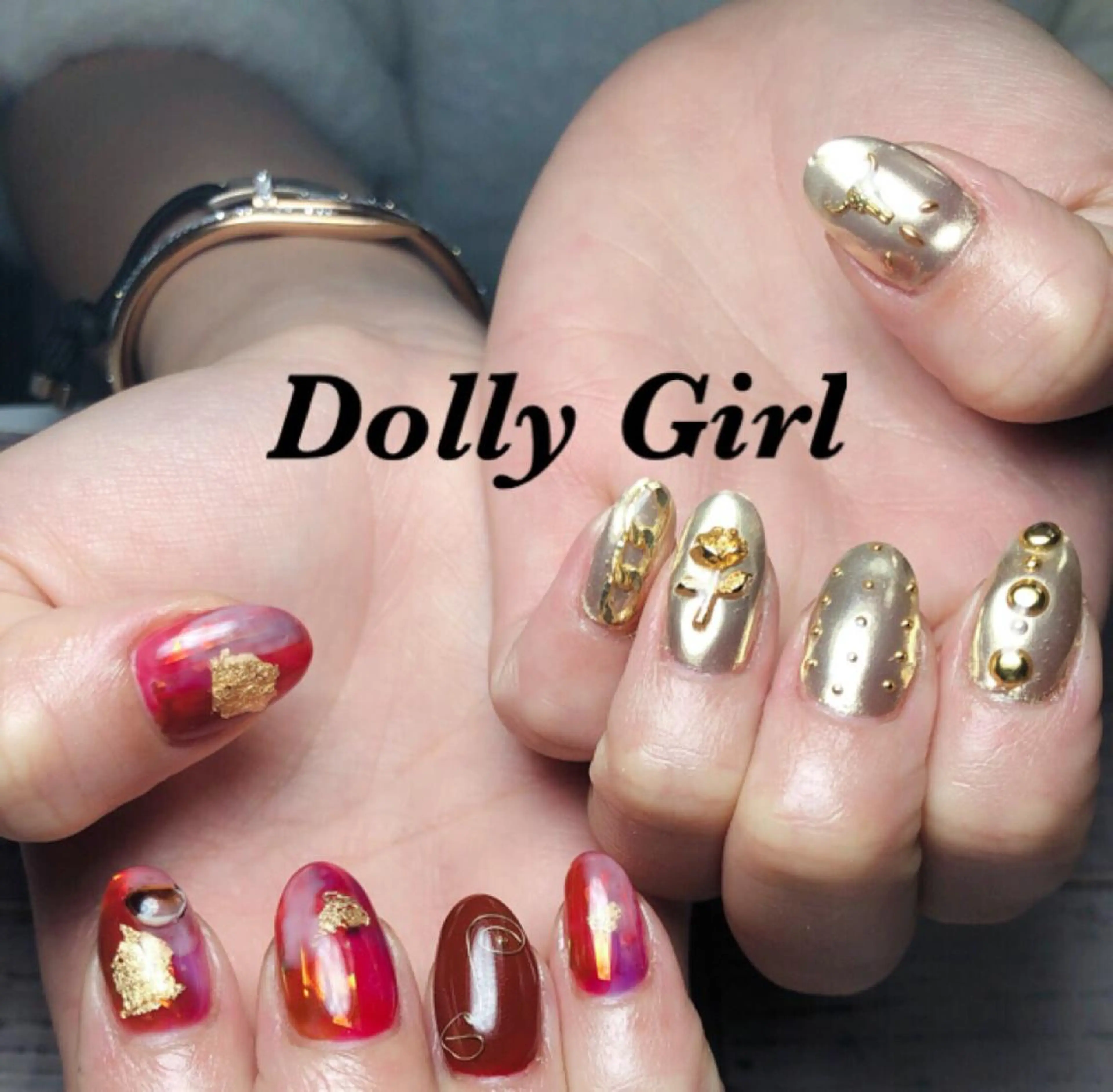 ネイル 個室ネイルサロンDolly Girl〜ドーリーガール〜所属・DollyGirl KYOKOのネイルデザイン