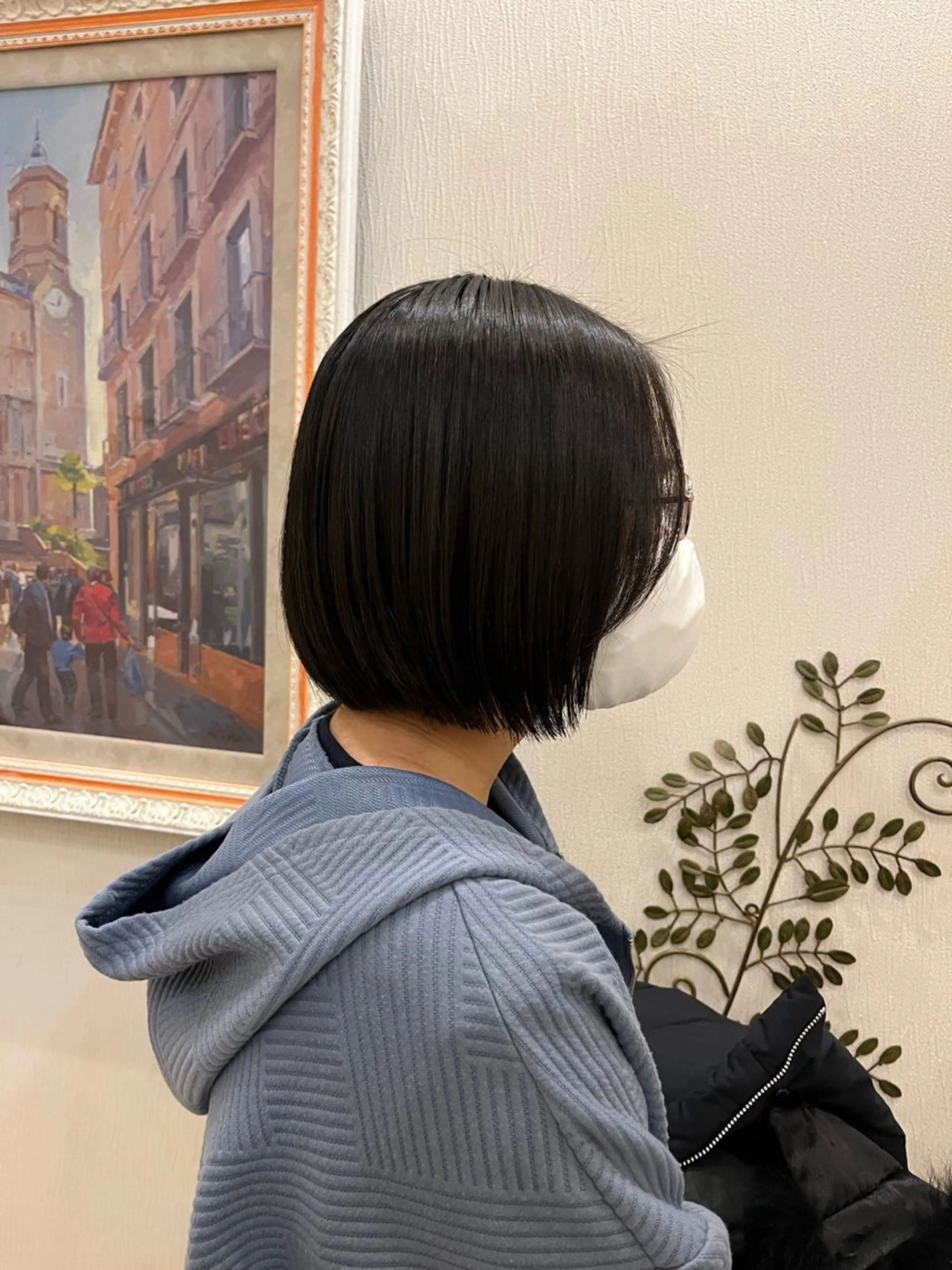 ショート ヘアアレンジ ちひろ /似合わせカラーのヘアスタイル