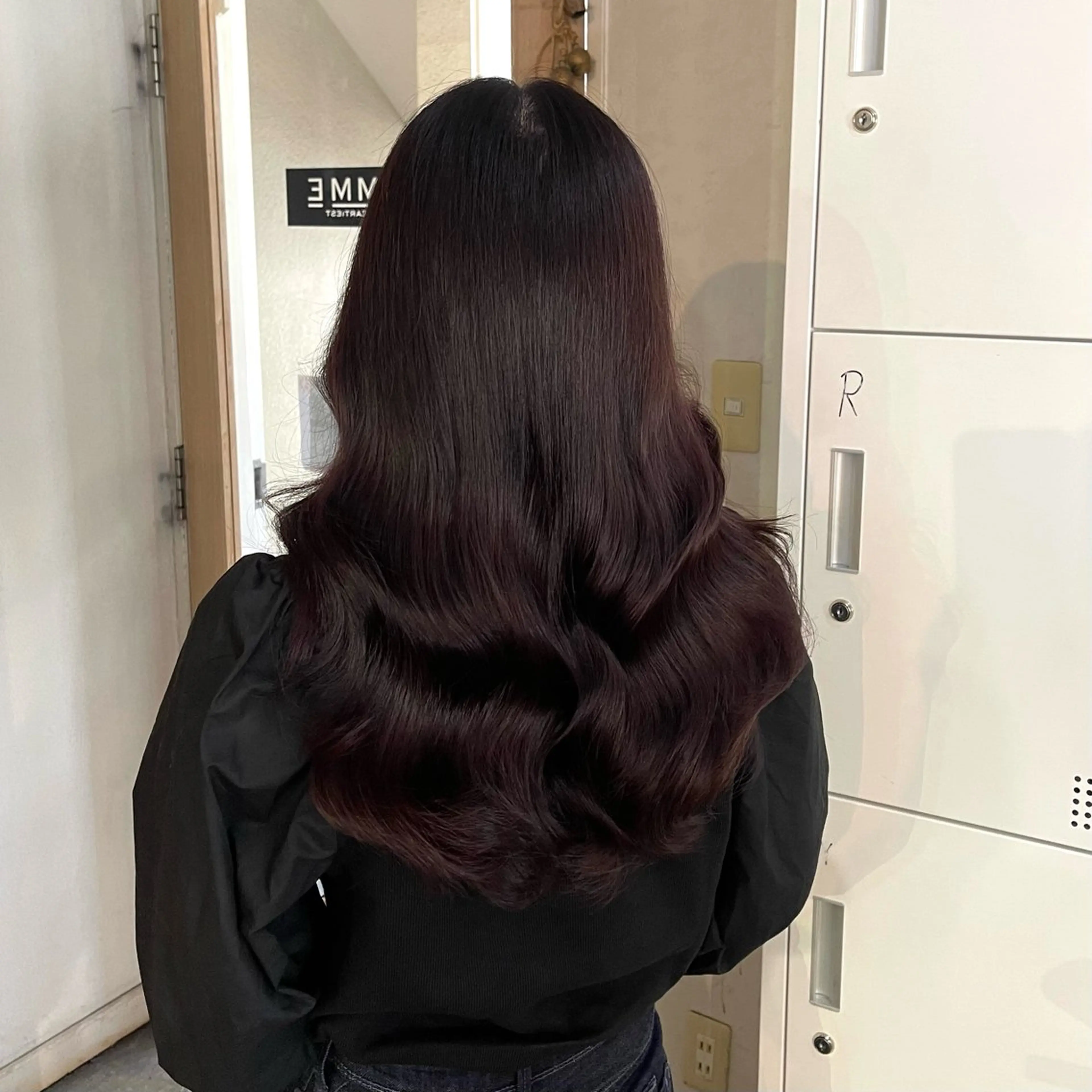 ロング ヘアカラー トリートメント ナカヤマナナエ ♡のヘアスタイル