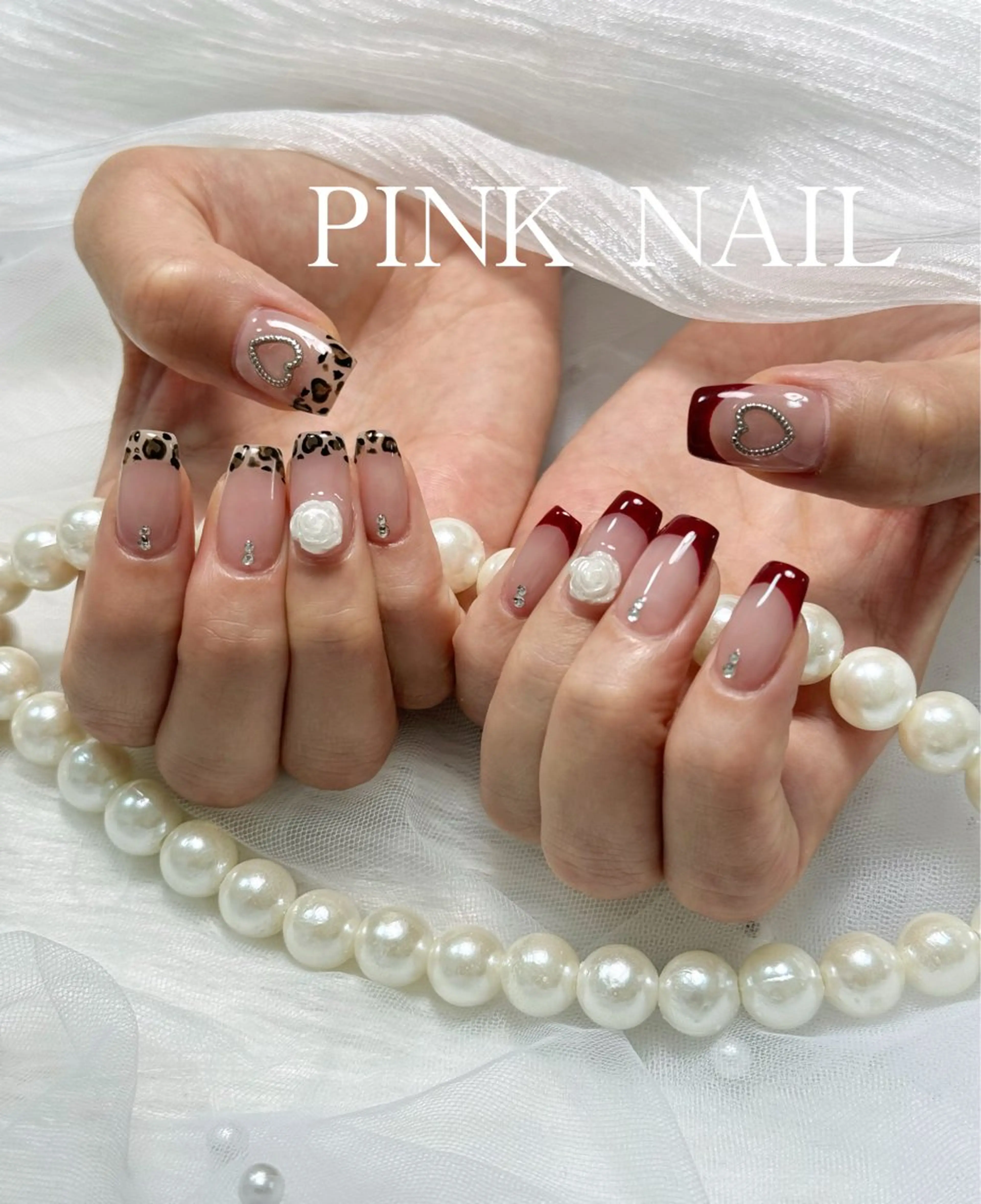 ネイル ハンドネイル pink nailのネイルデザイン