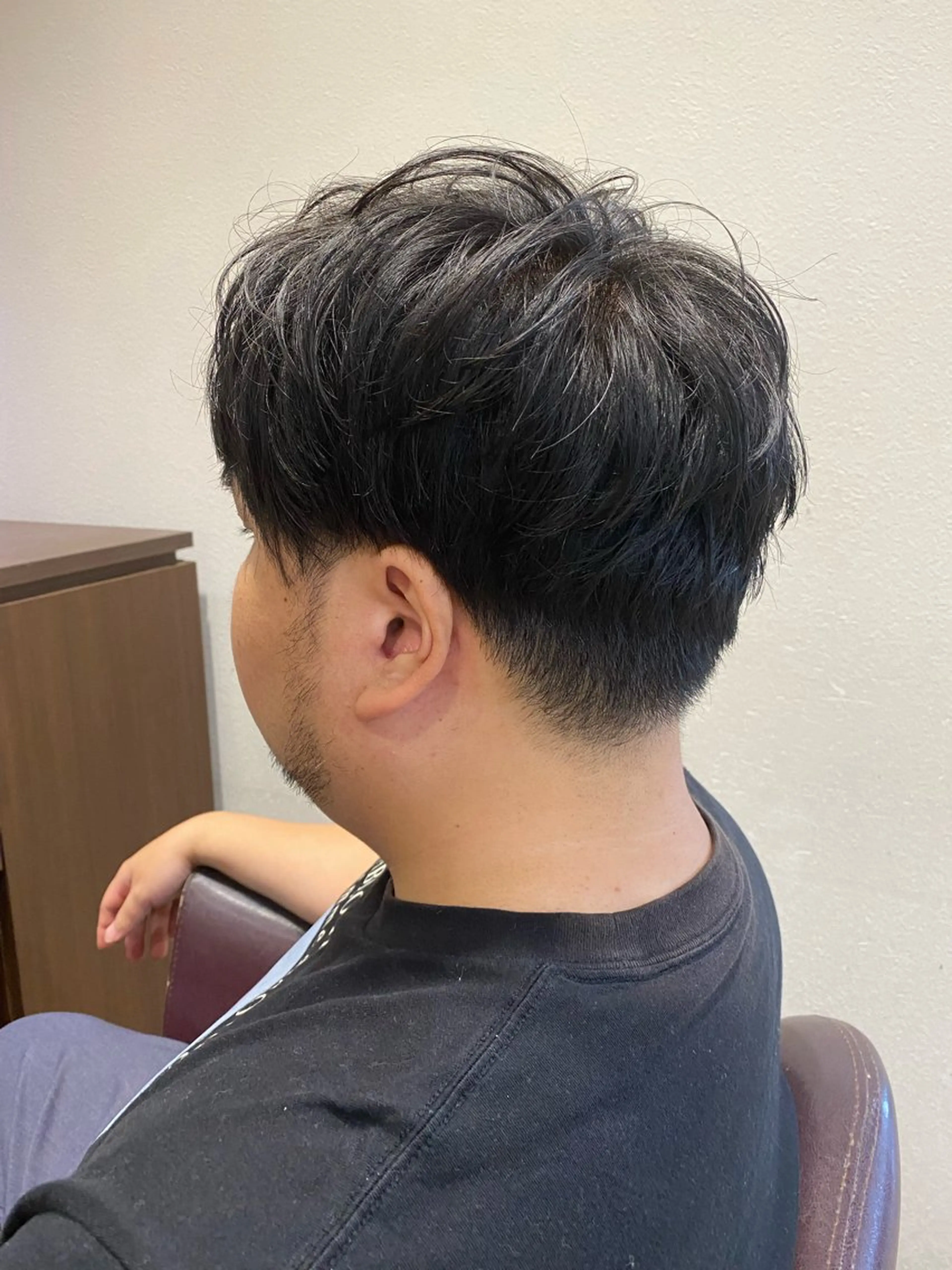 ショート メンズ マッシュ レイヤーカット ショートヘア カット 仲井 充のヘアスタイル