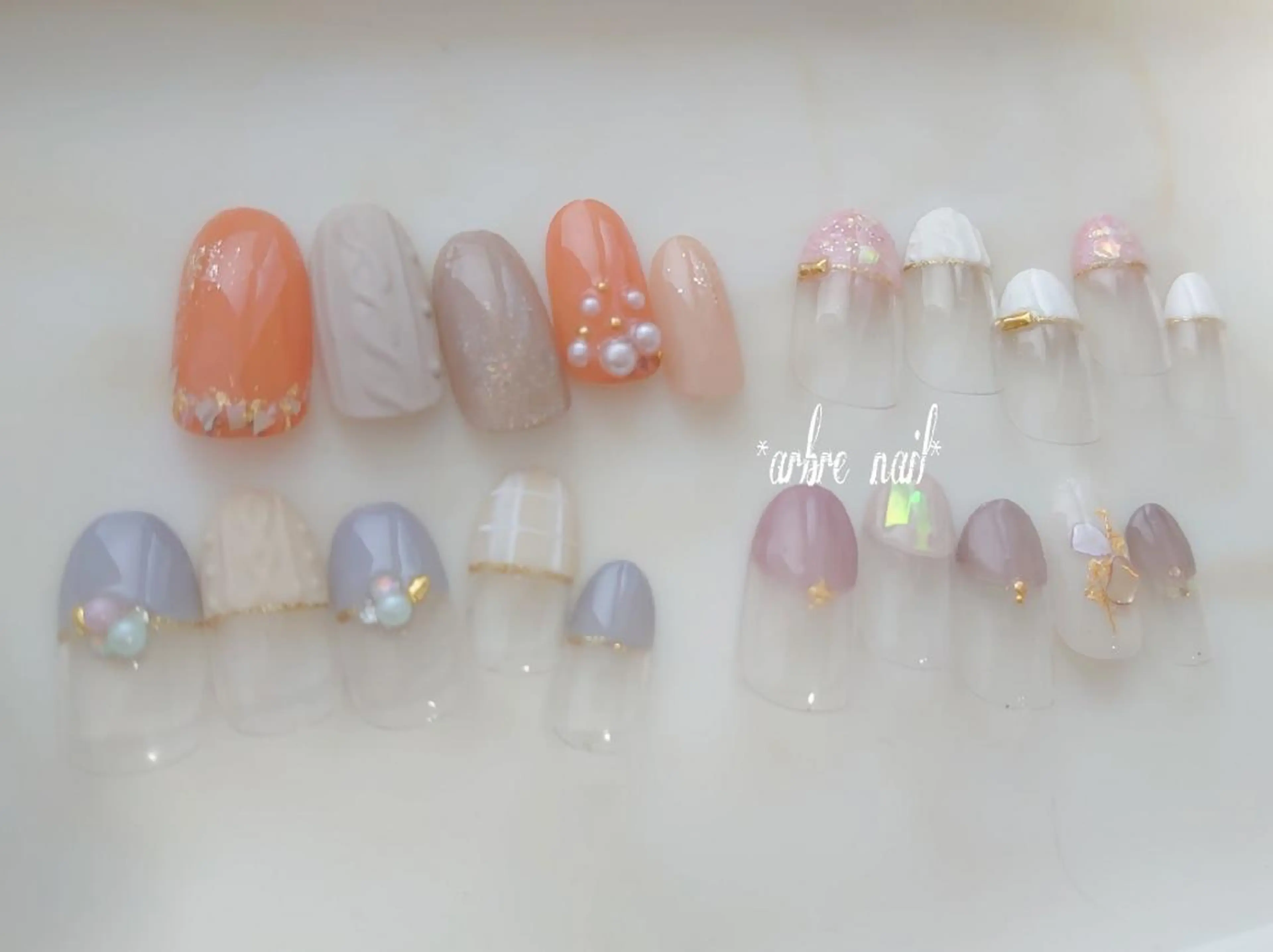 ネイル ＊arbre nail＊.アーブルネイル所属・✯.。 arbre  nail 。✯.のネイルデザイン
