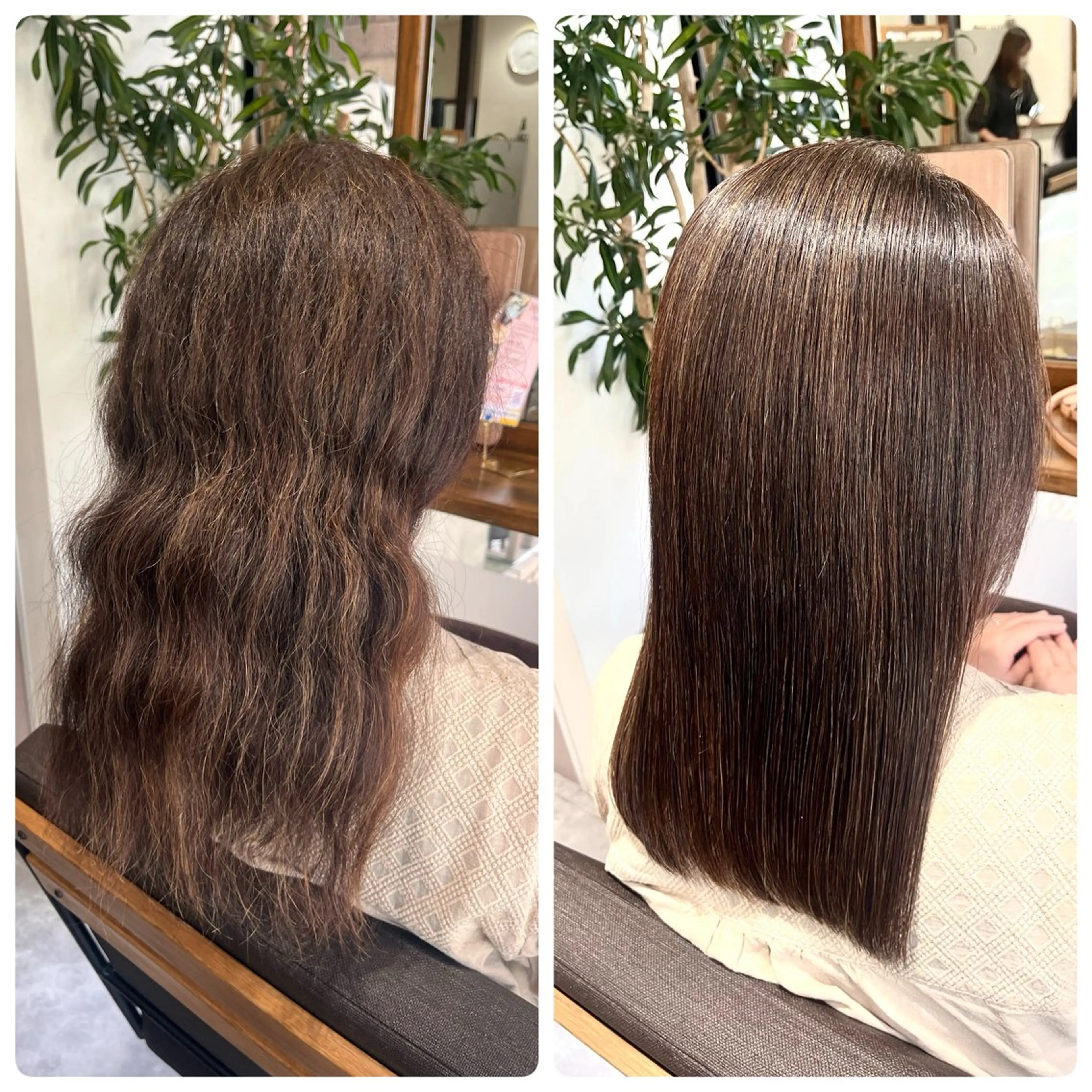 ミディアム 縮毛矯正 SPiRA Beauty design&spa【スピラ】所属・郁弥✨ レイヤー/改質改善のヘアスタイル