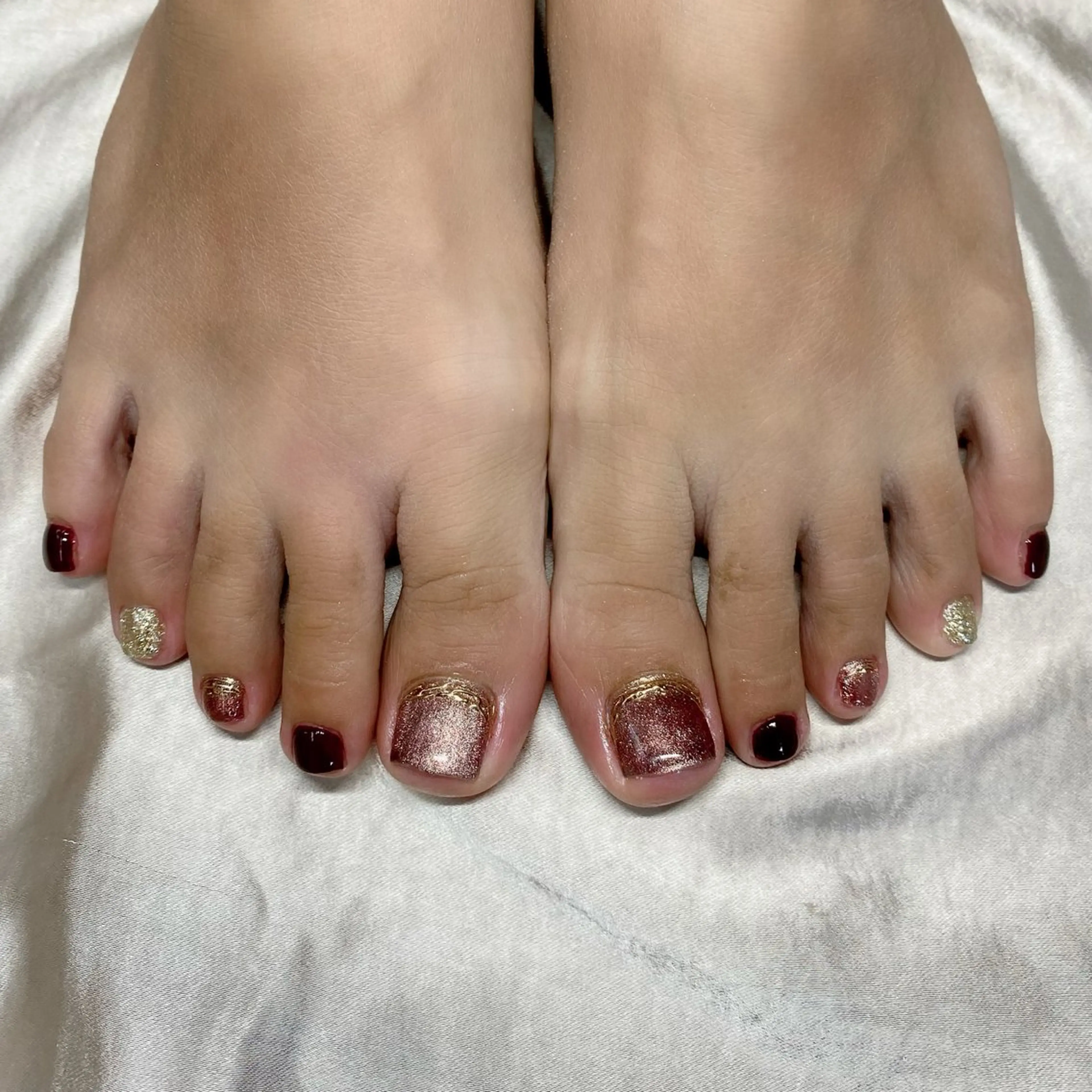 ネイル フットネイル ゆぴねいる所属・ゆぴねいる yupinailのネイルデザイン