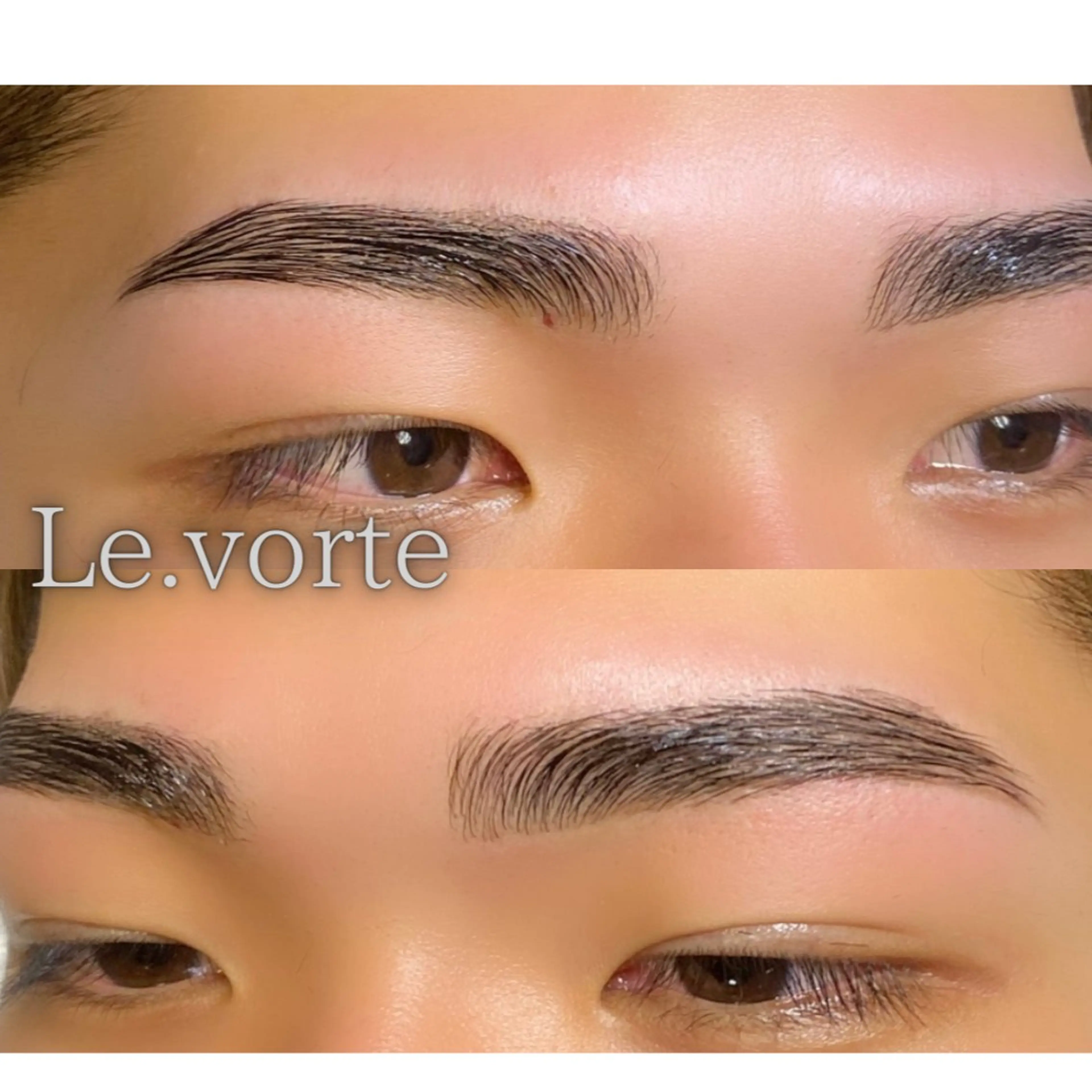 アイブロウ ハリウッドブロウリフト メンズアイブロウ Nao店長 /ルヴォルテ大須のマツエク・マツパデザイン