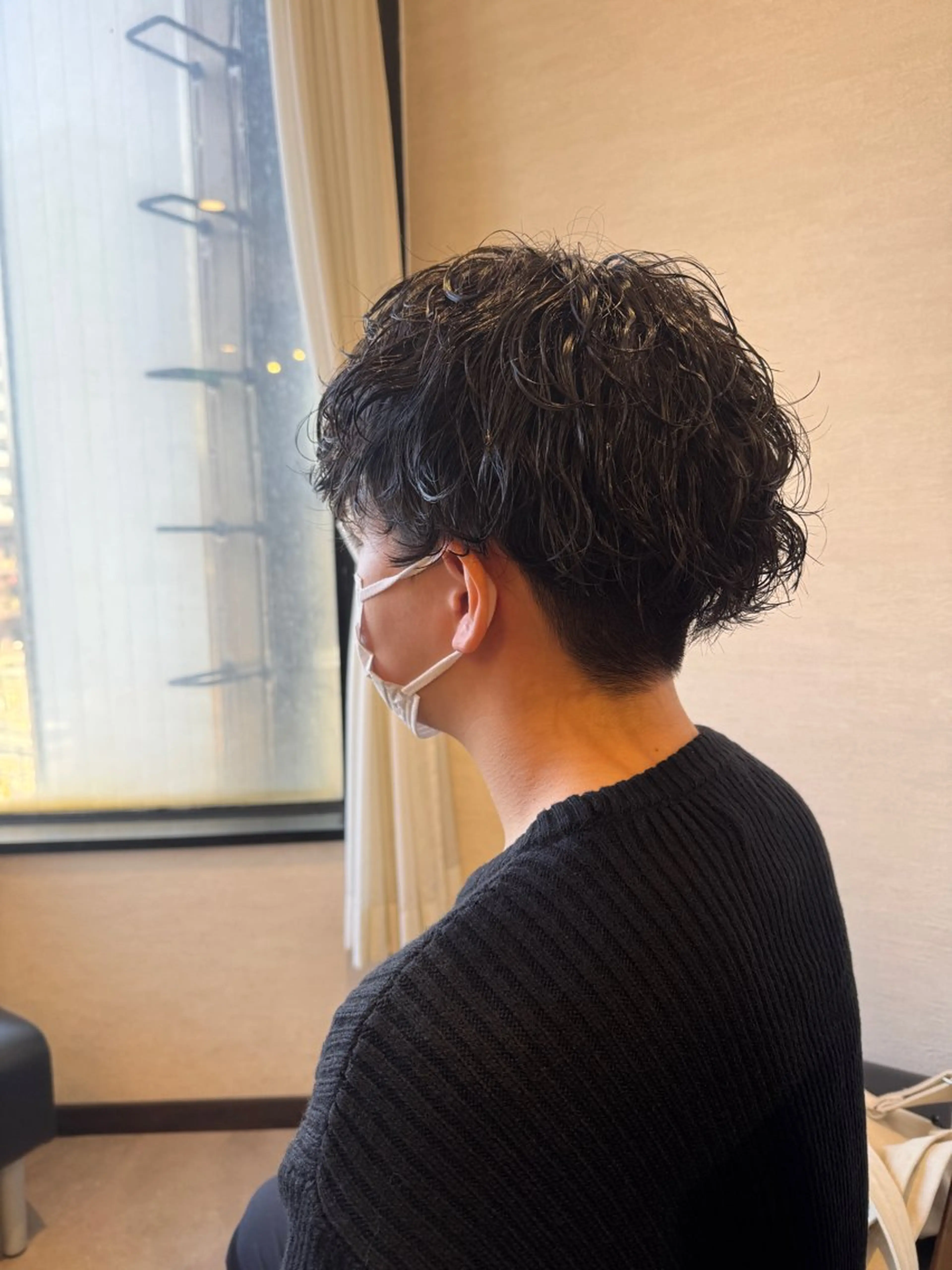 ショート パーマ メンズ パーマ 山本 和樹のヘアスタイル