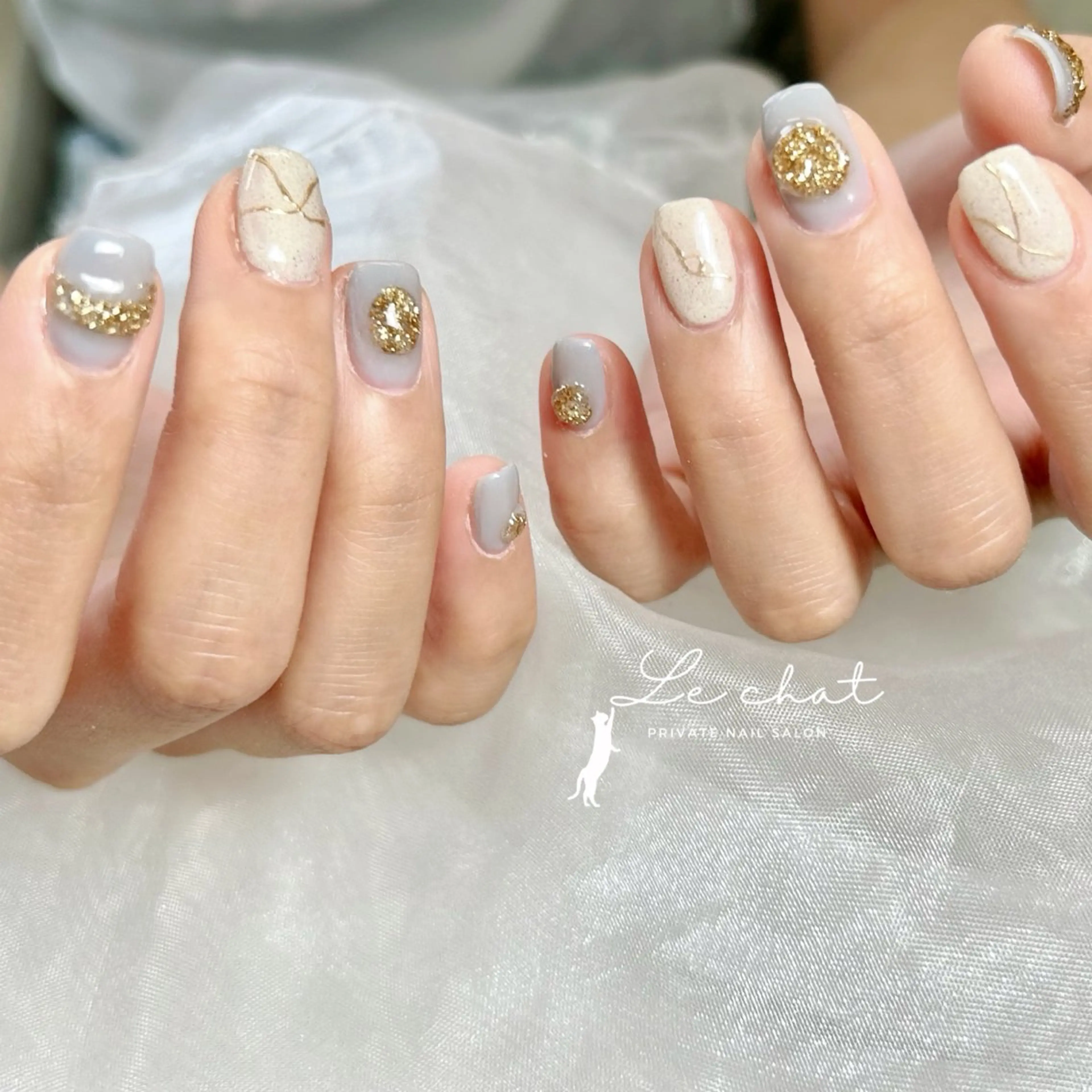 ネイル 春ネイル Le Chat ASUKAのネイルデザイン