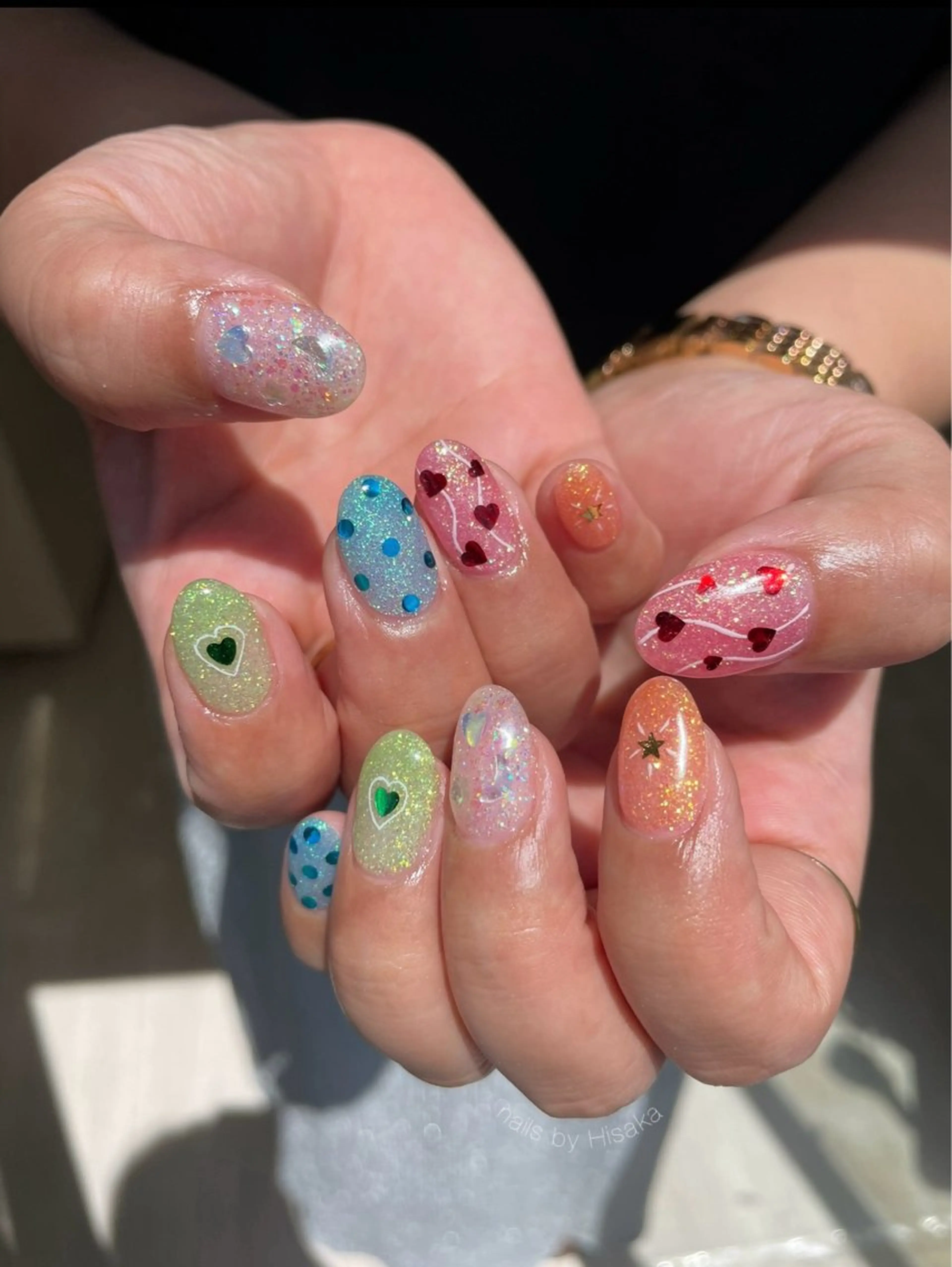 ネイル ハンドネイル Hisaka Mikiのネイルデザイン