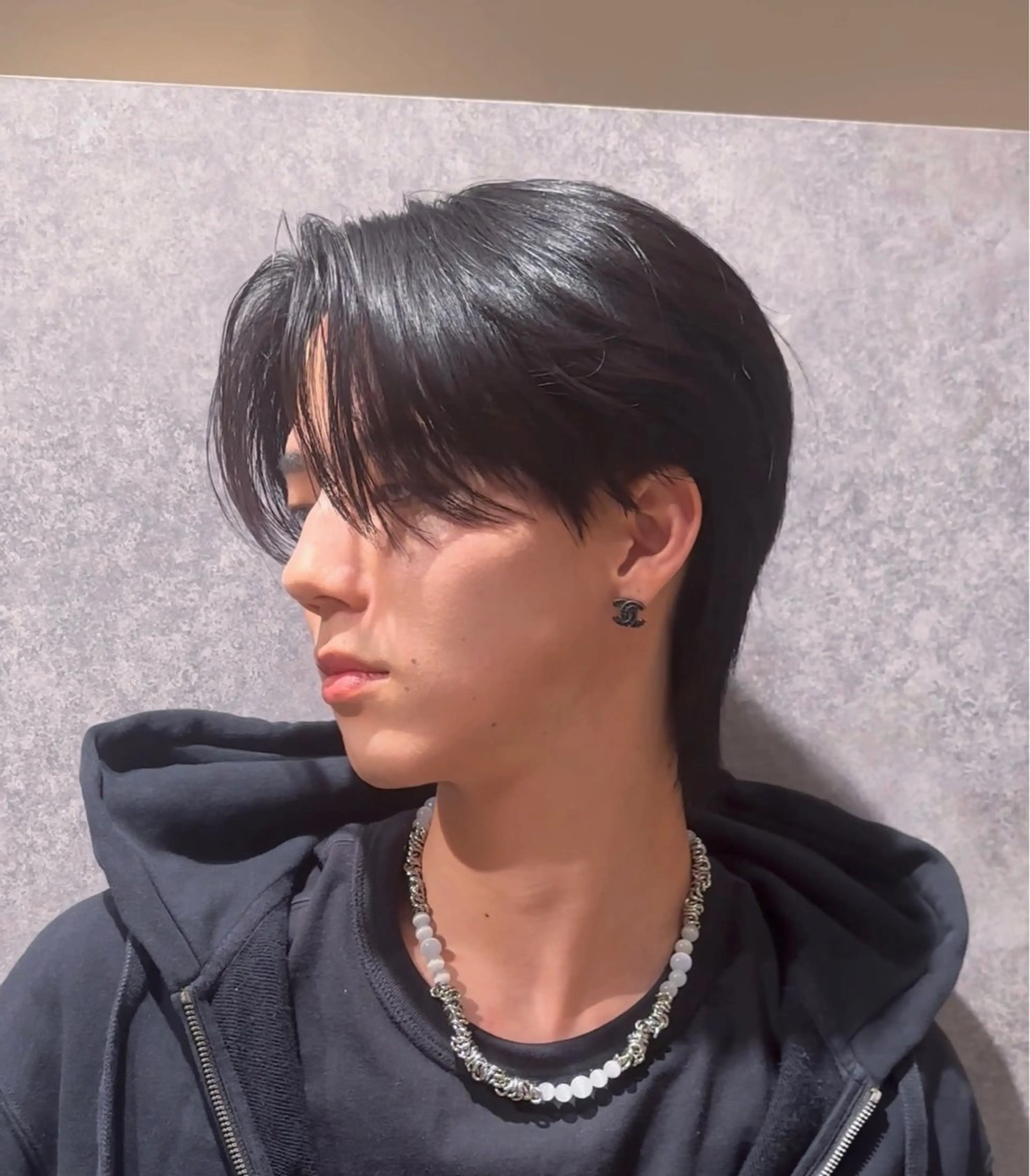 メンズカット+ニュアンスパーマの写真