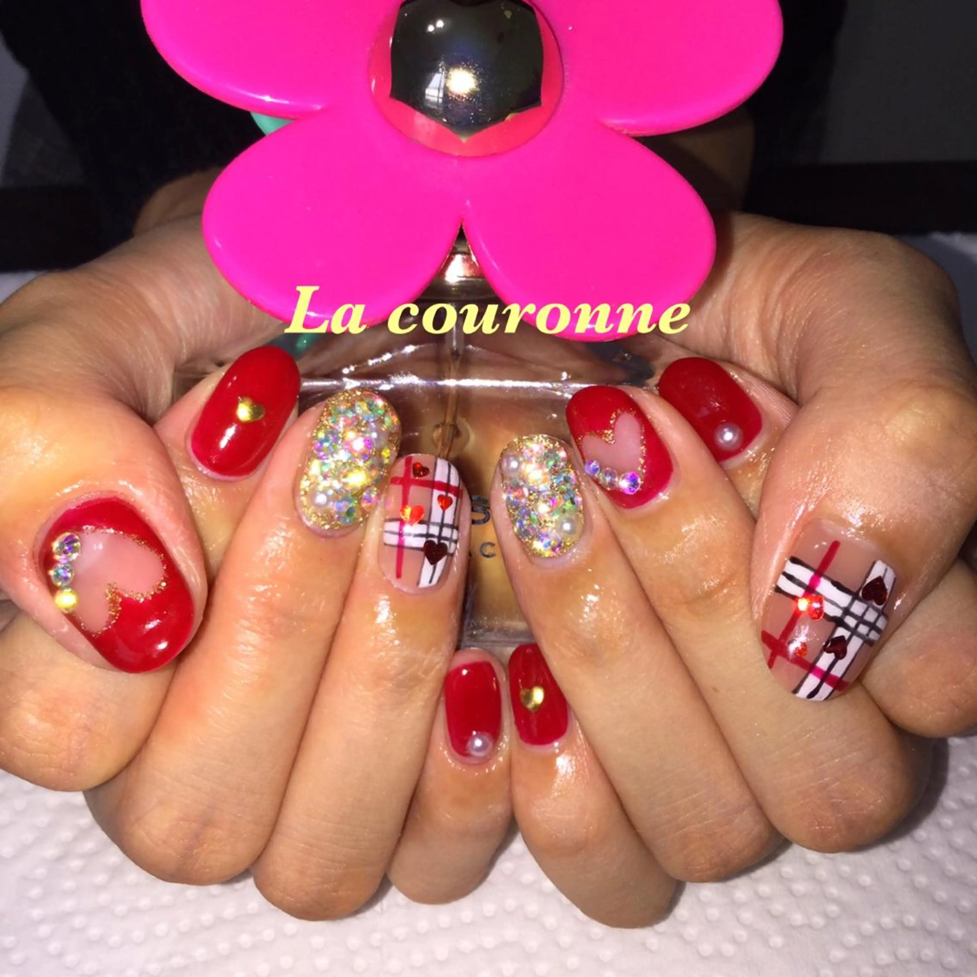 ネイル ハンドネイル Lacouronne NATSUMIのネイルデザイン