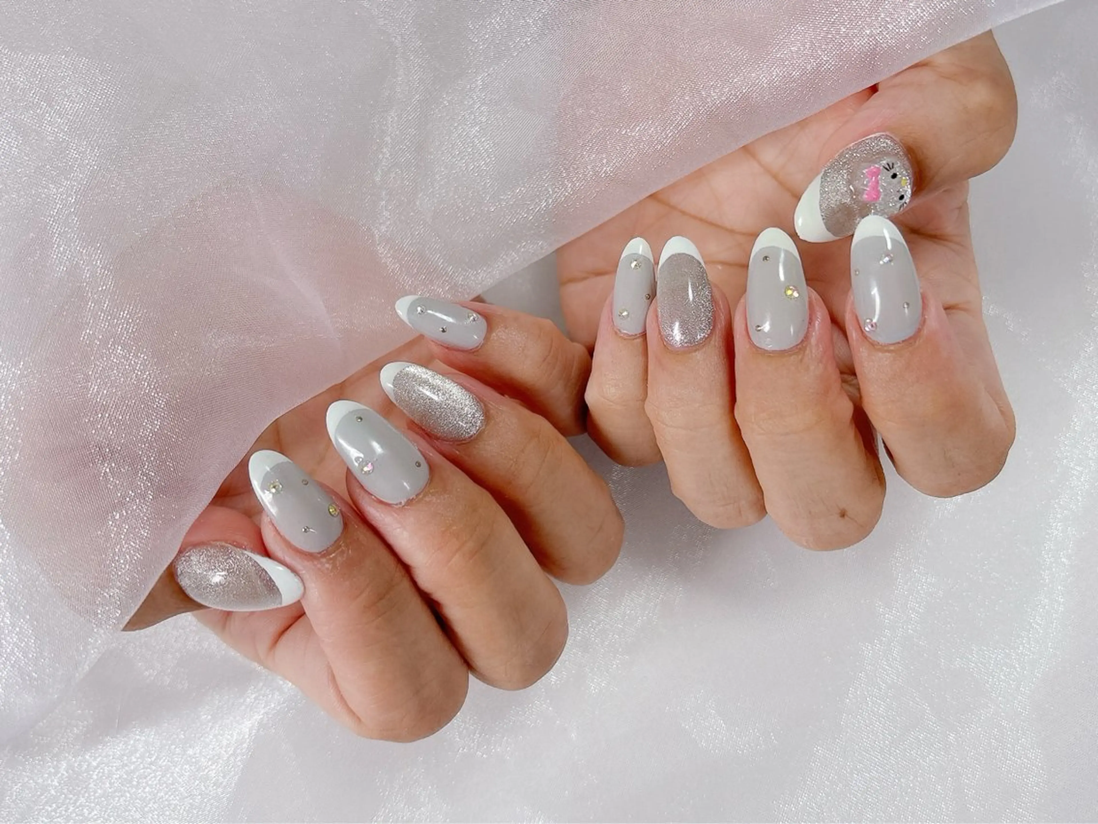 ネイル ハンドネイル 園田 りののネイルデザイン