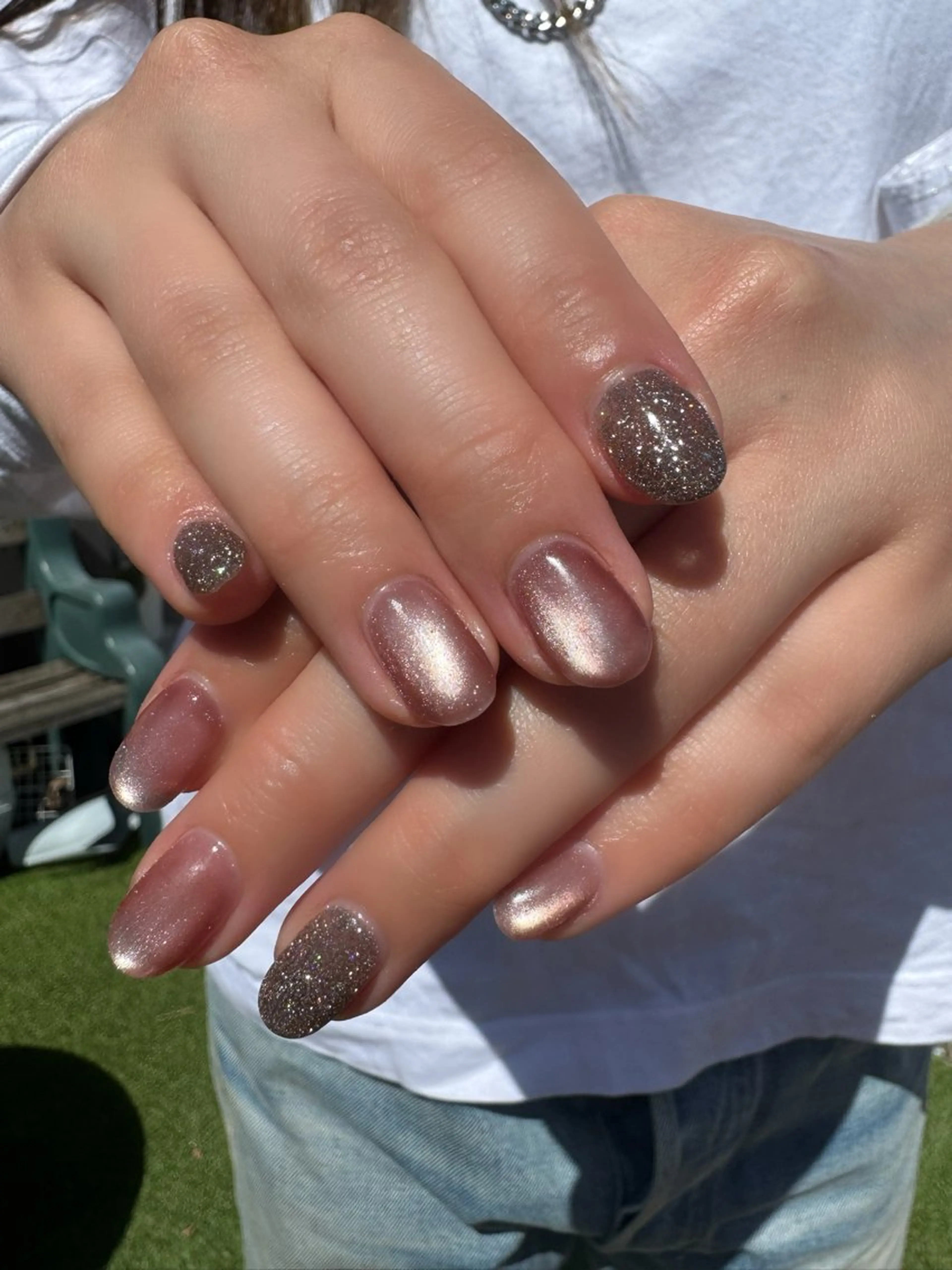 ネイル フラッシュネイル i. micaのネイルデザイン