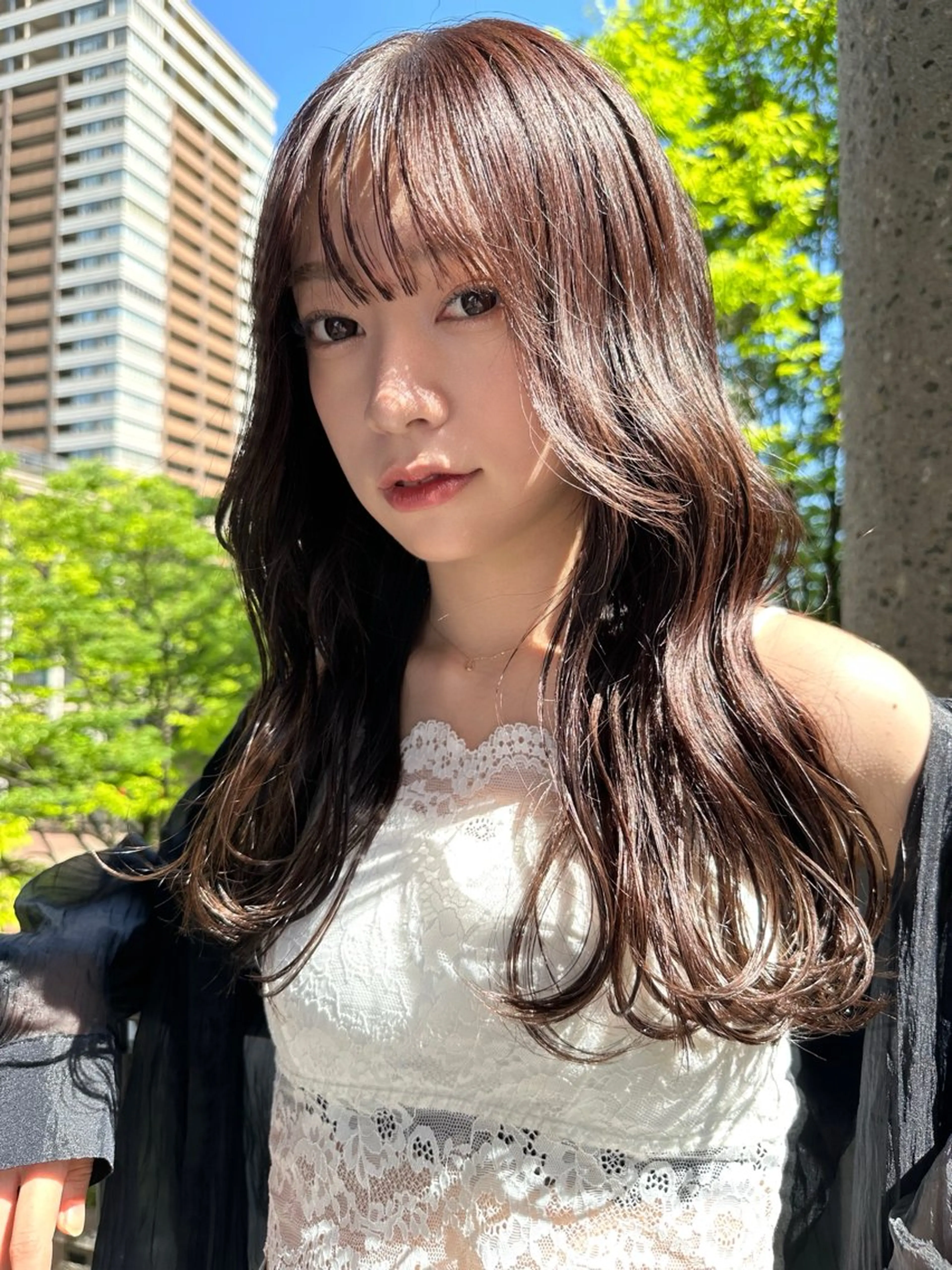 ロング GIEN 西宮ガーデンズプラス所属・中尾 碧斗のヘアスタイル