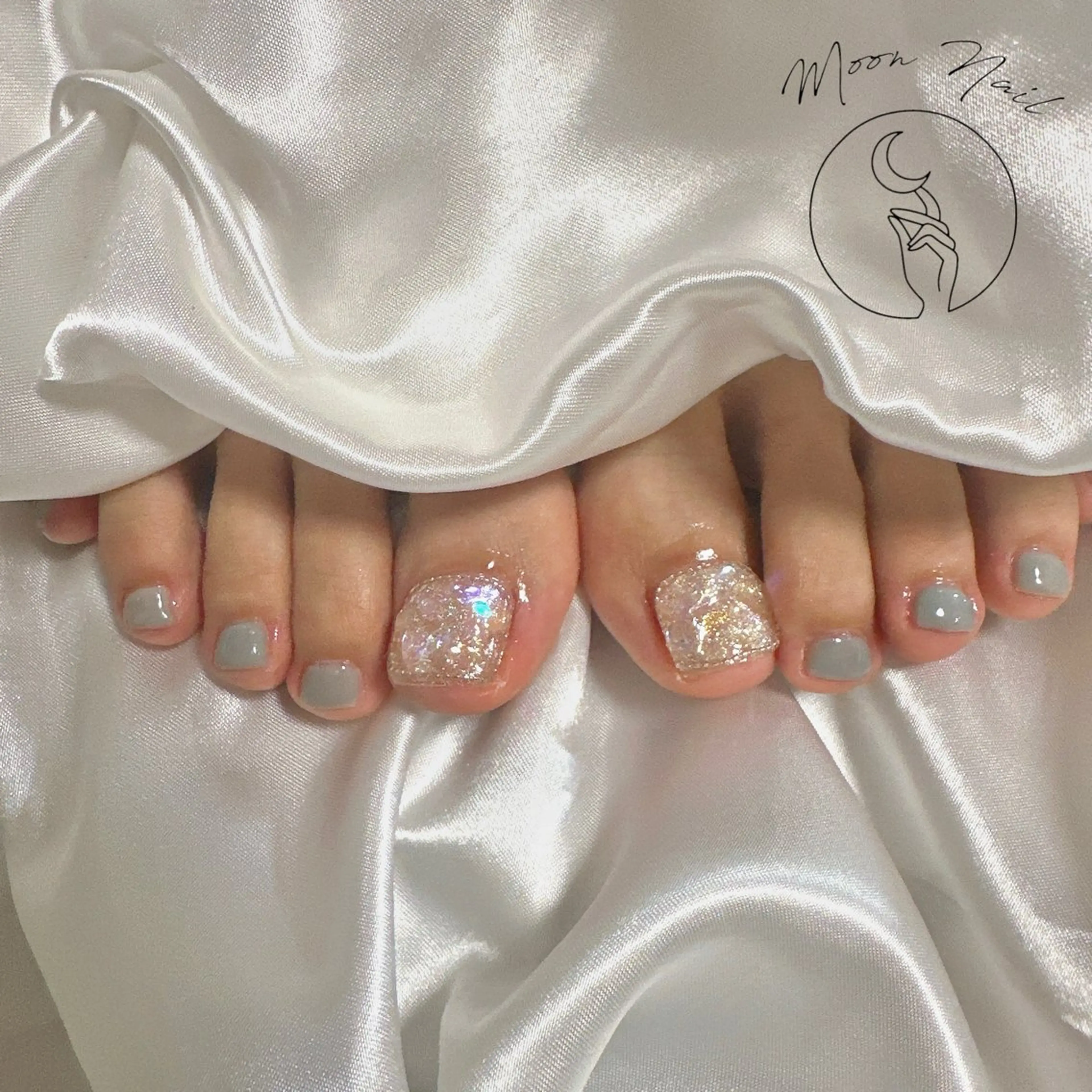 ネイル フットネイル Moon  Nail /栄　大須のネイルデザイン