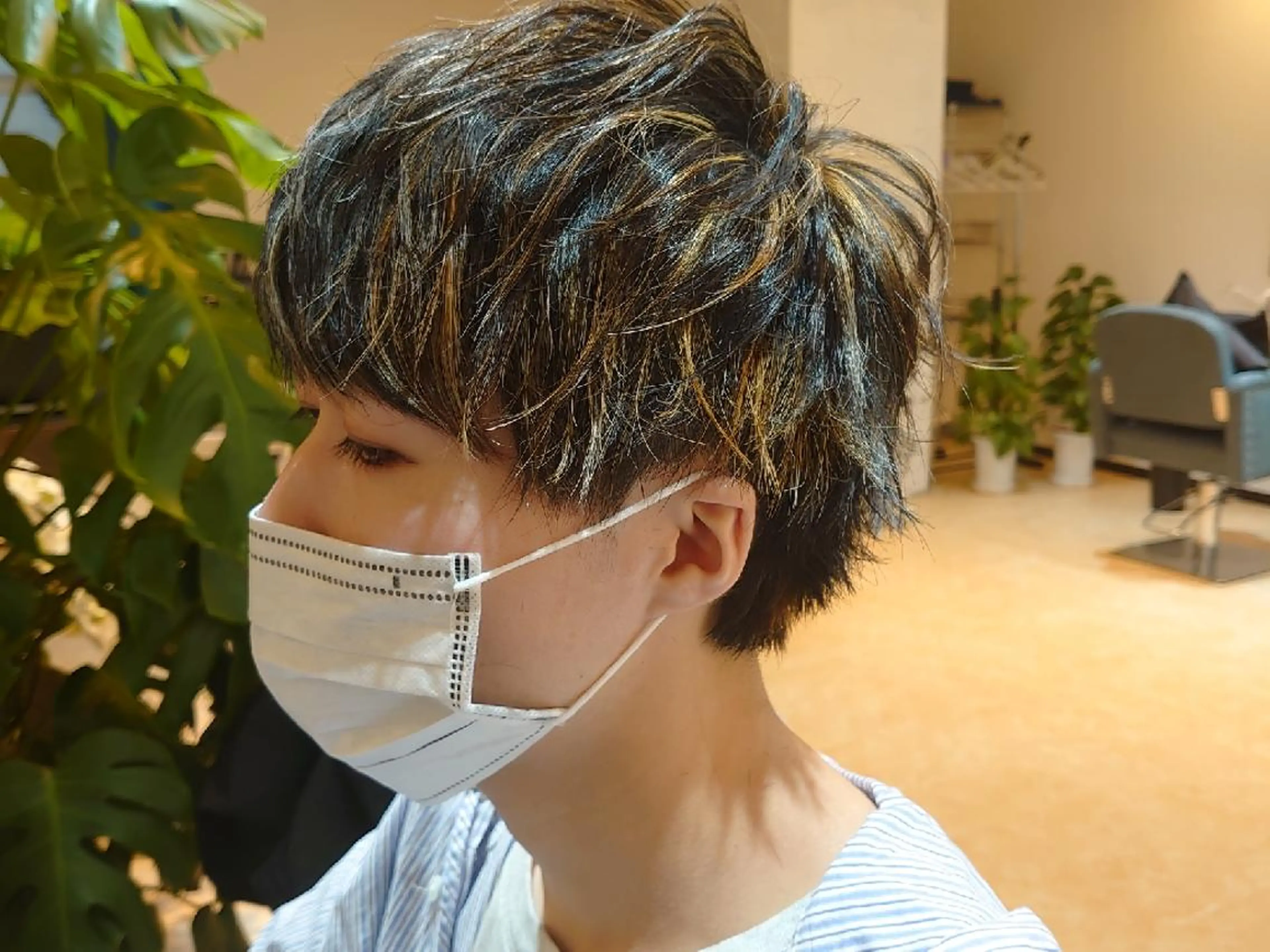 メンズ メンズハイライト メンズメッシュ ☆ shotaのヘアスタイル