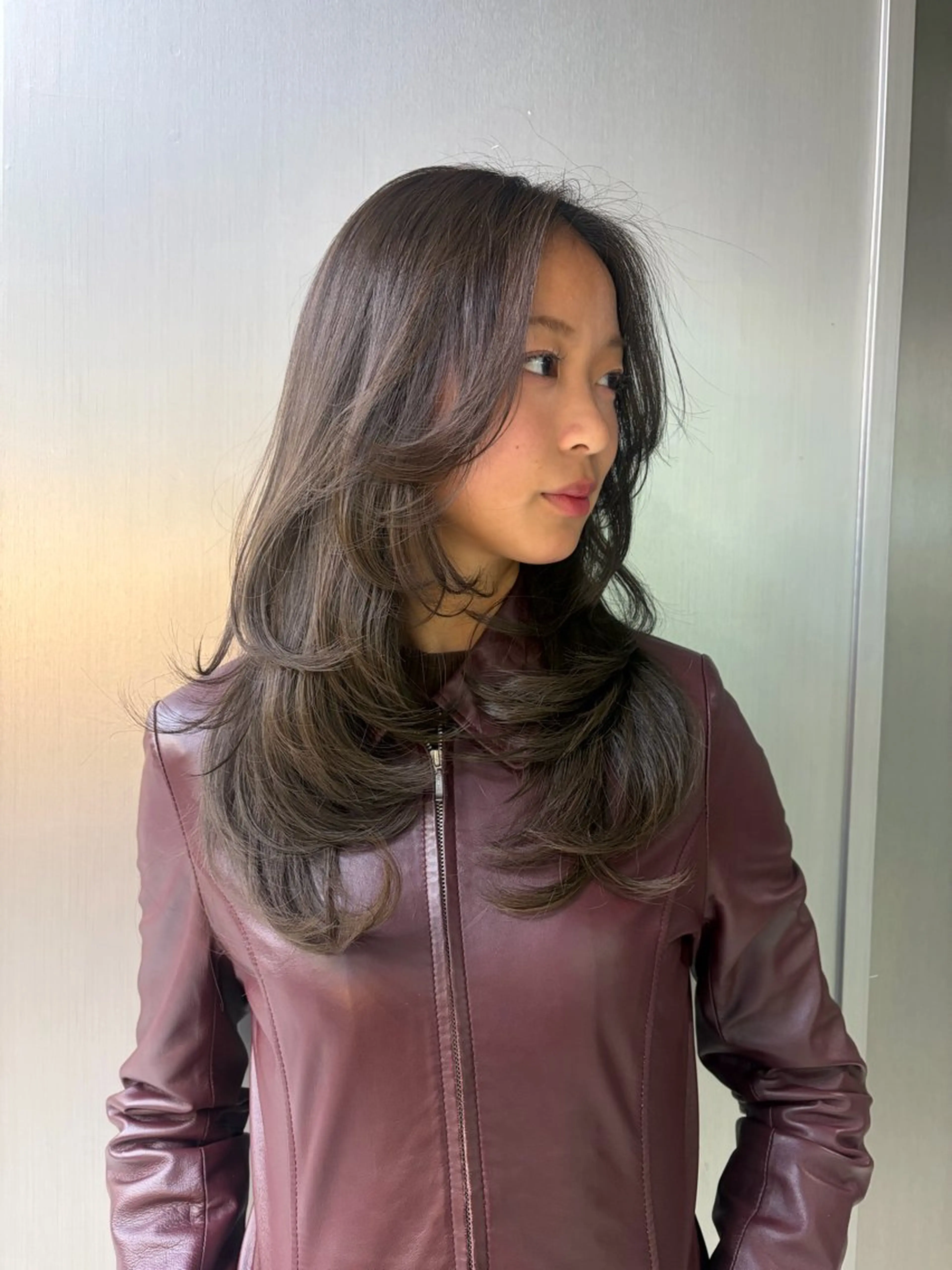 ロング カット ヘアセット 🫧バレイヤージュ/ ハイトーン/ミズキのヘアスタイル