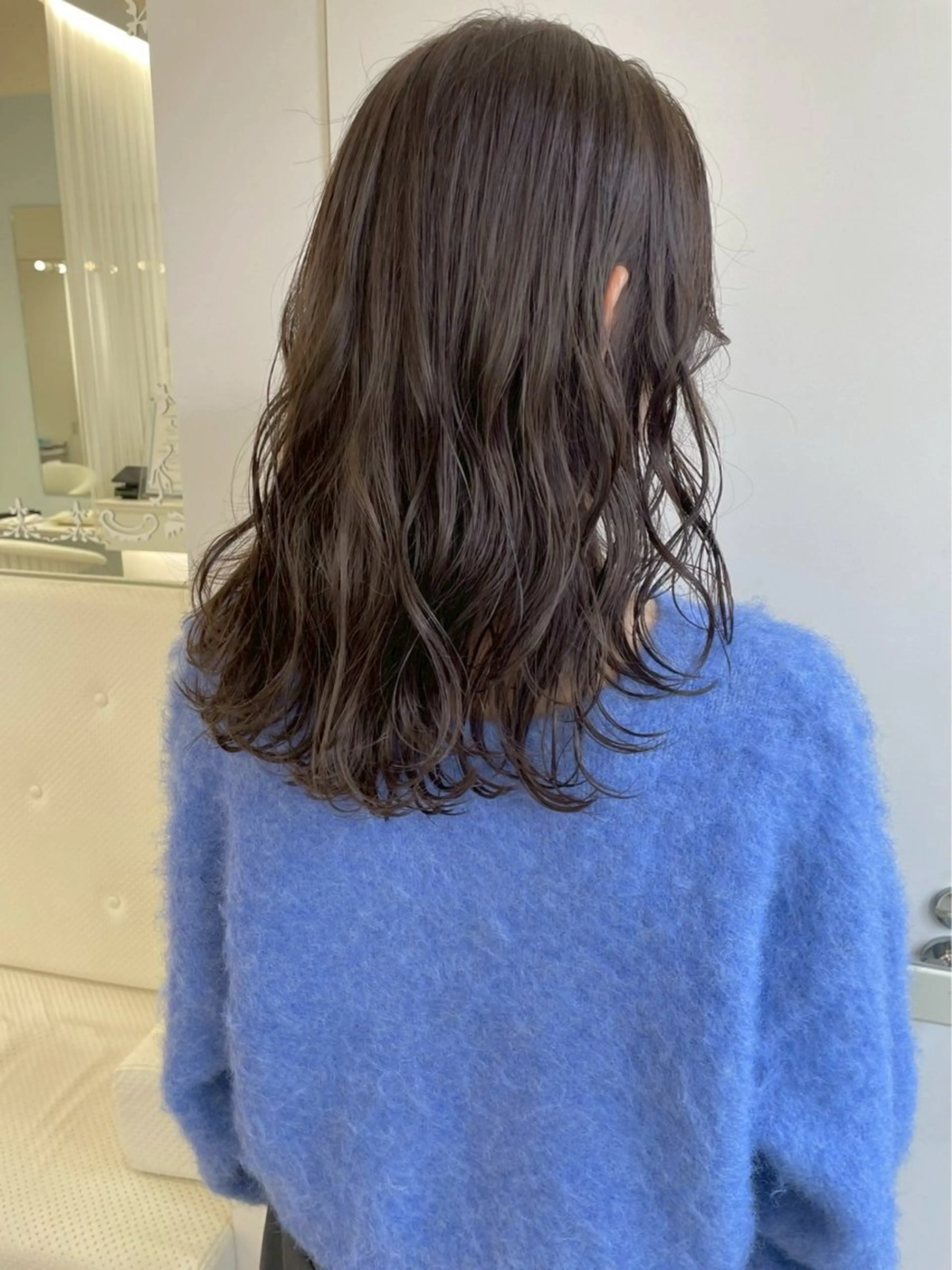 ロング カラー ヘアカラー ParveMix🎀 稲垣詞葉のヘアスタイル