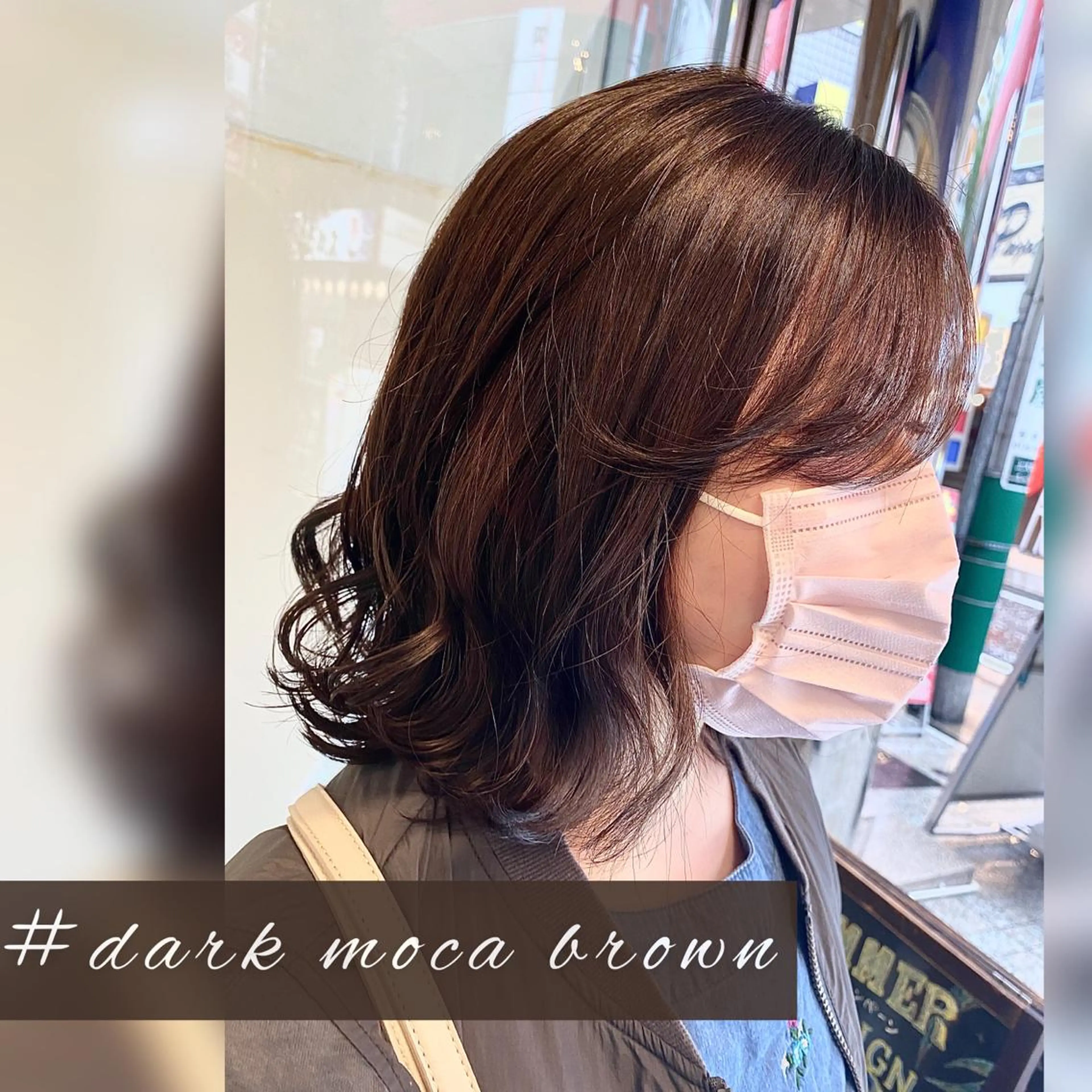 ミディアム カラー ヘアカラー トリートメント Dxxxx III所属・女性目線の大人 メンズ*Ayakaのヘアスタイル