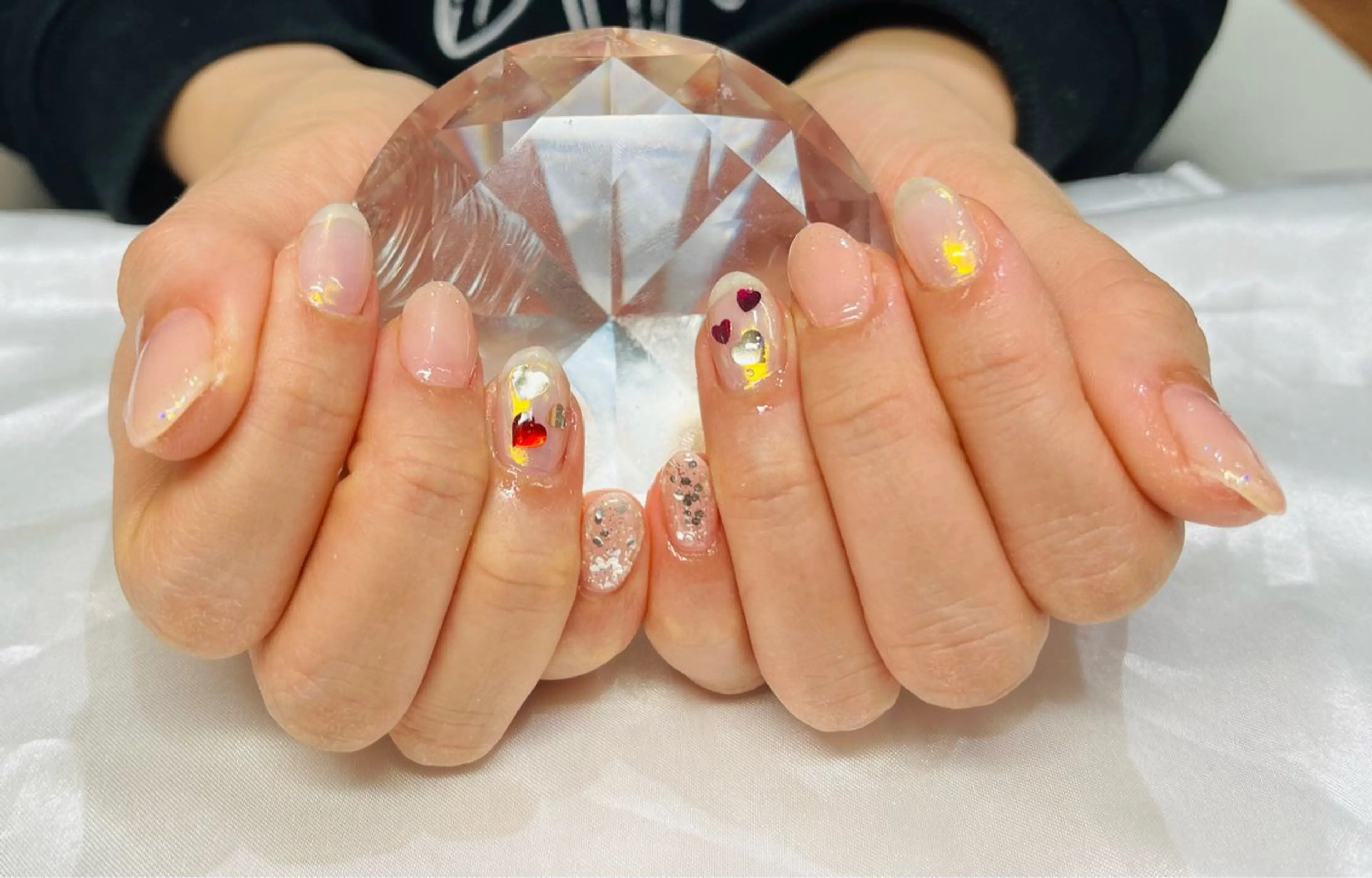 ネイル オーロラネイル ハンドネイル Nail ecxia ／Reikaのネイルデザイン