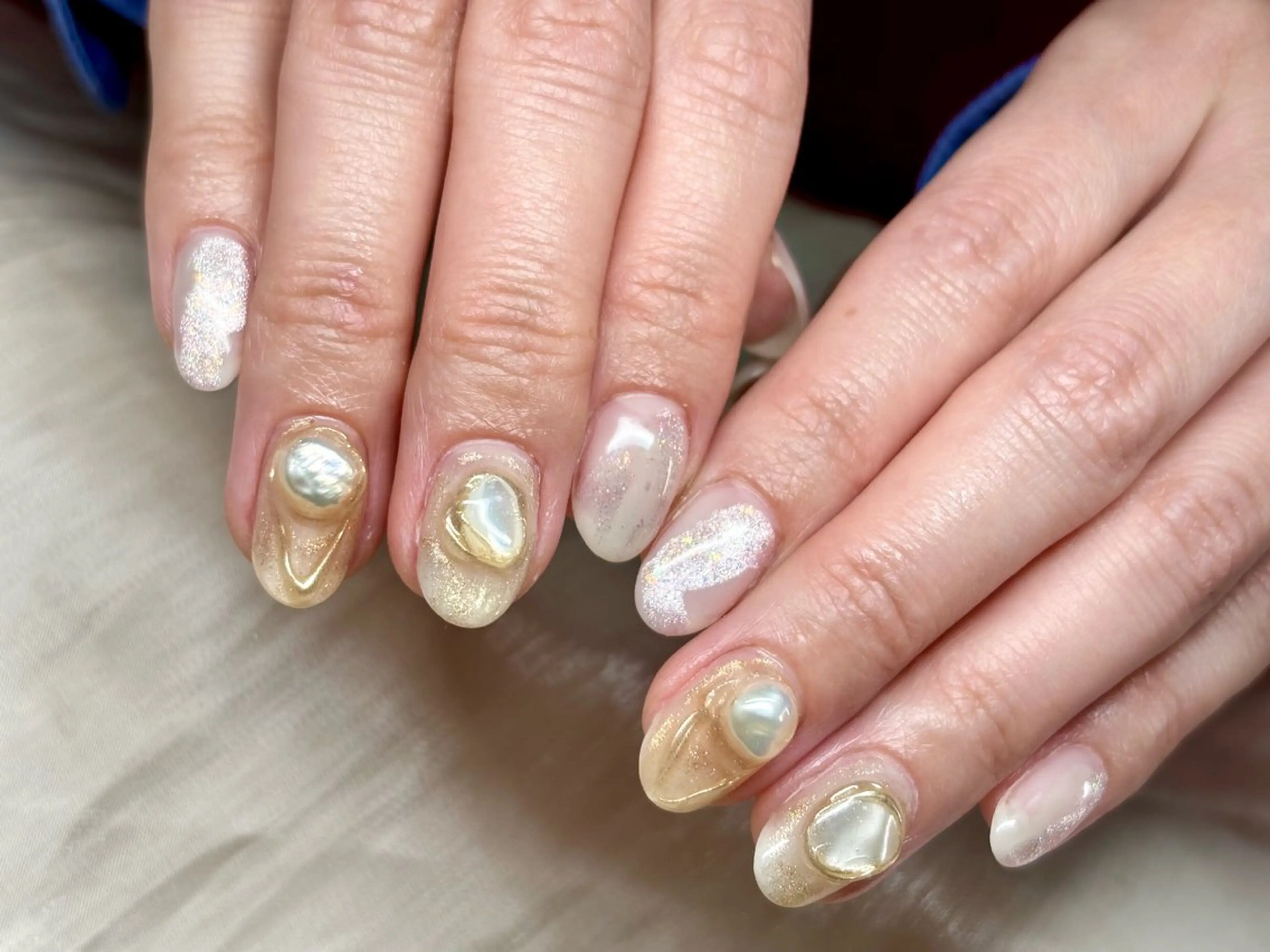 ネイル ジェルネイル ニュアンスネイル N.KIRARI hanaのネイルデザイン