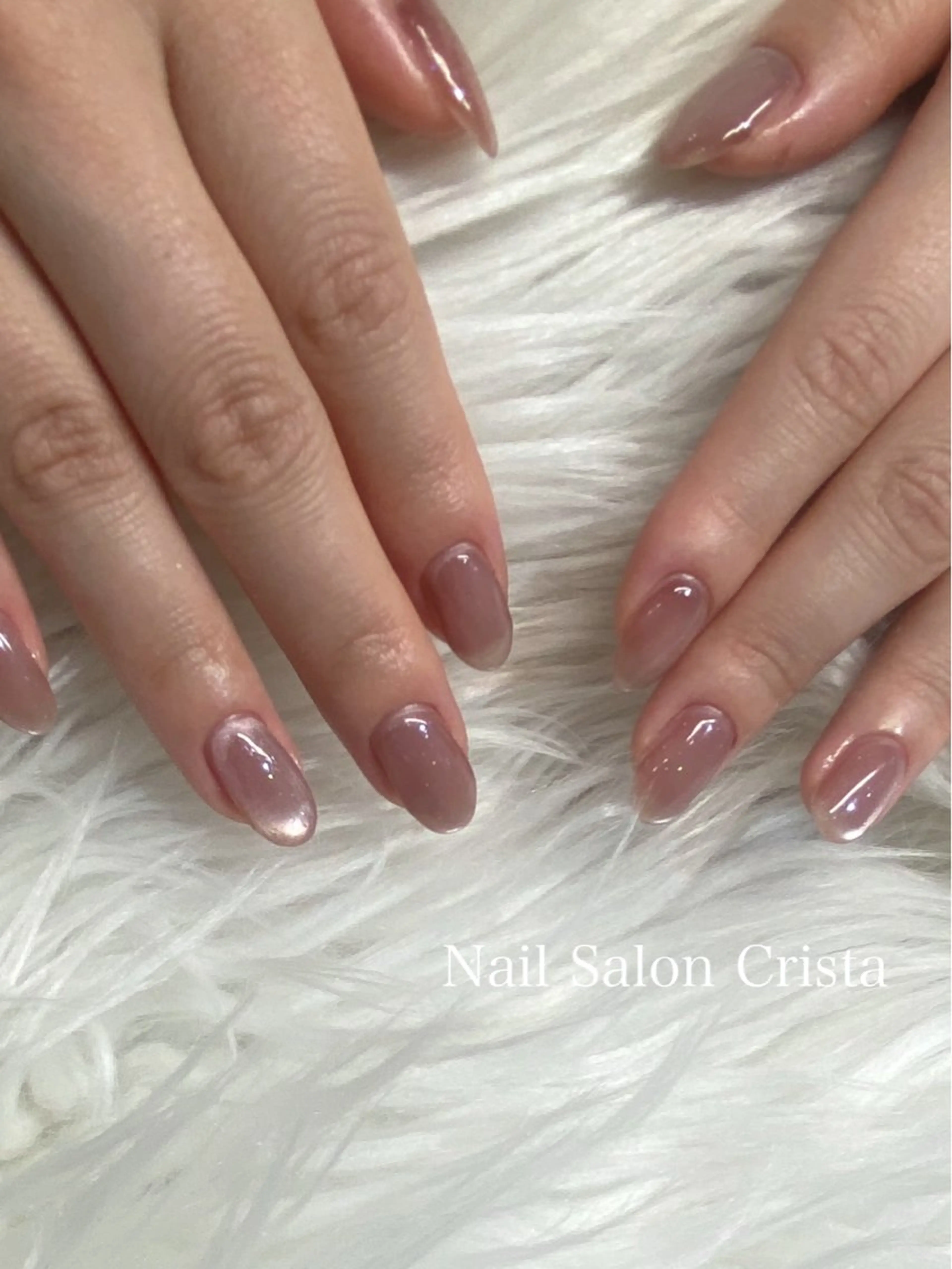 ネイル ジェルネイル マグネットネイル パラジェル ハンドネイル CRISTA所属・CRISTA MOMOのネイルデザイン
