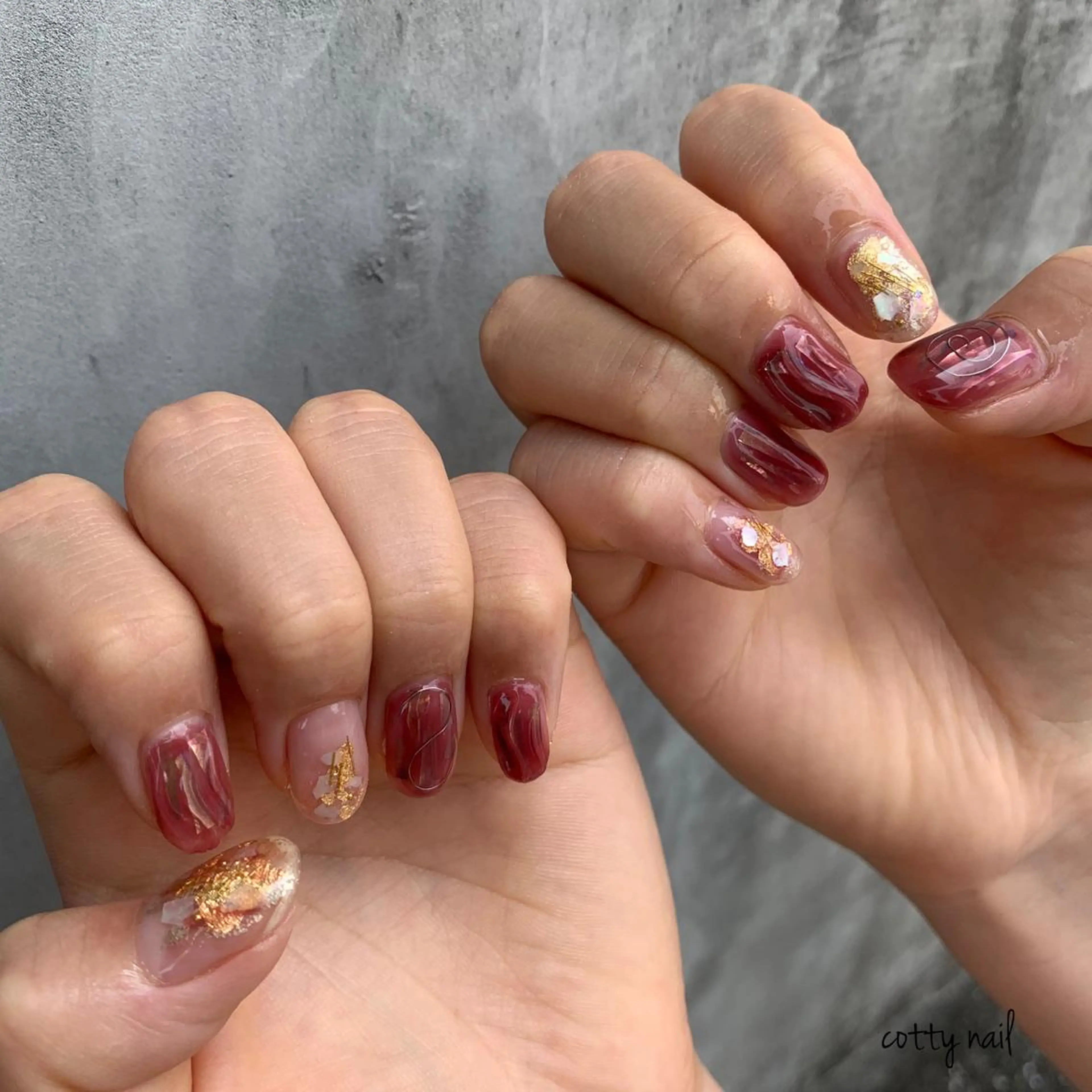 ネイル ジェルネイル ニュアンスネイル 夏ネイル cottynail -miki-のその他イメージ
