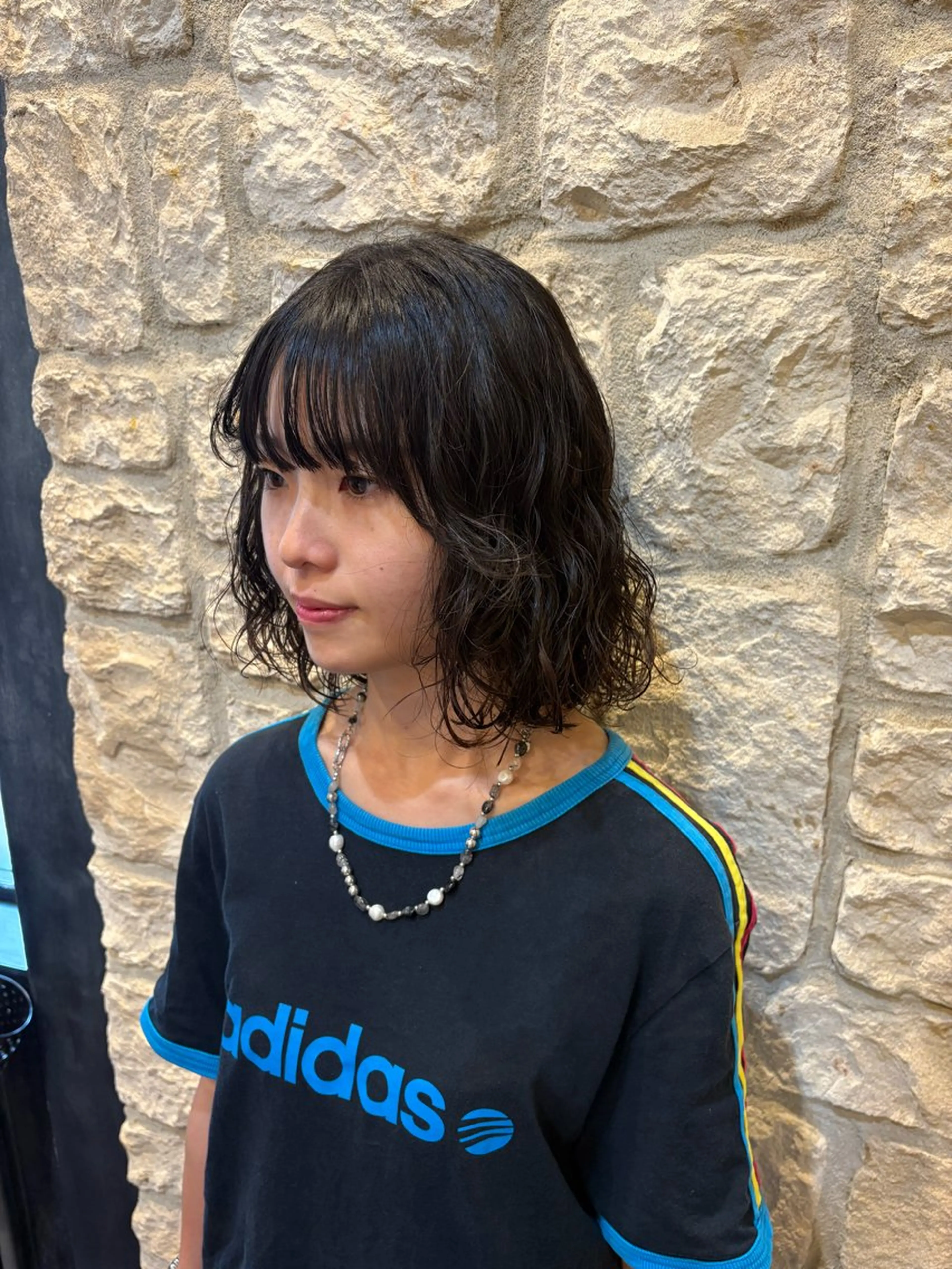 ミディアム ミディアムパーマ ボブ MIKU ♡彡のヘアスタイル