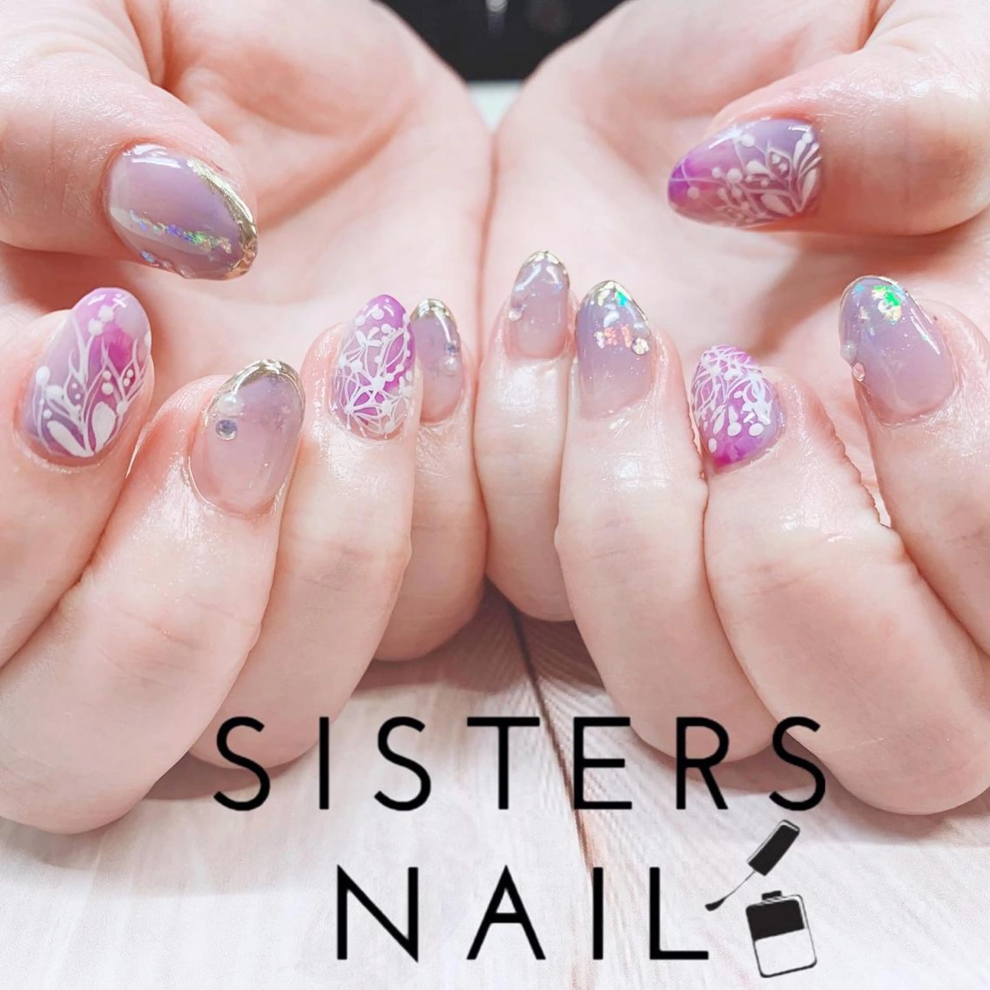 ネイル ハンドネイル ハンドケア sisters nail.fのネイルデザイン