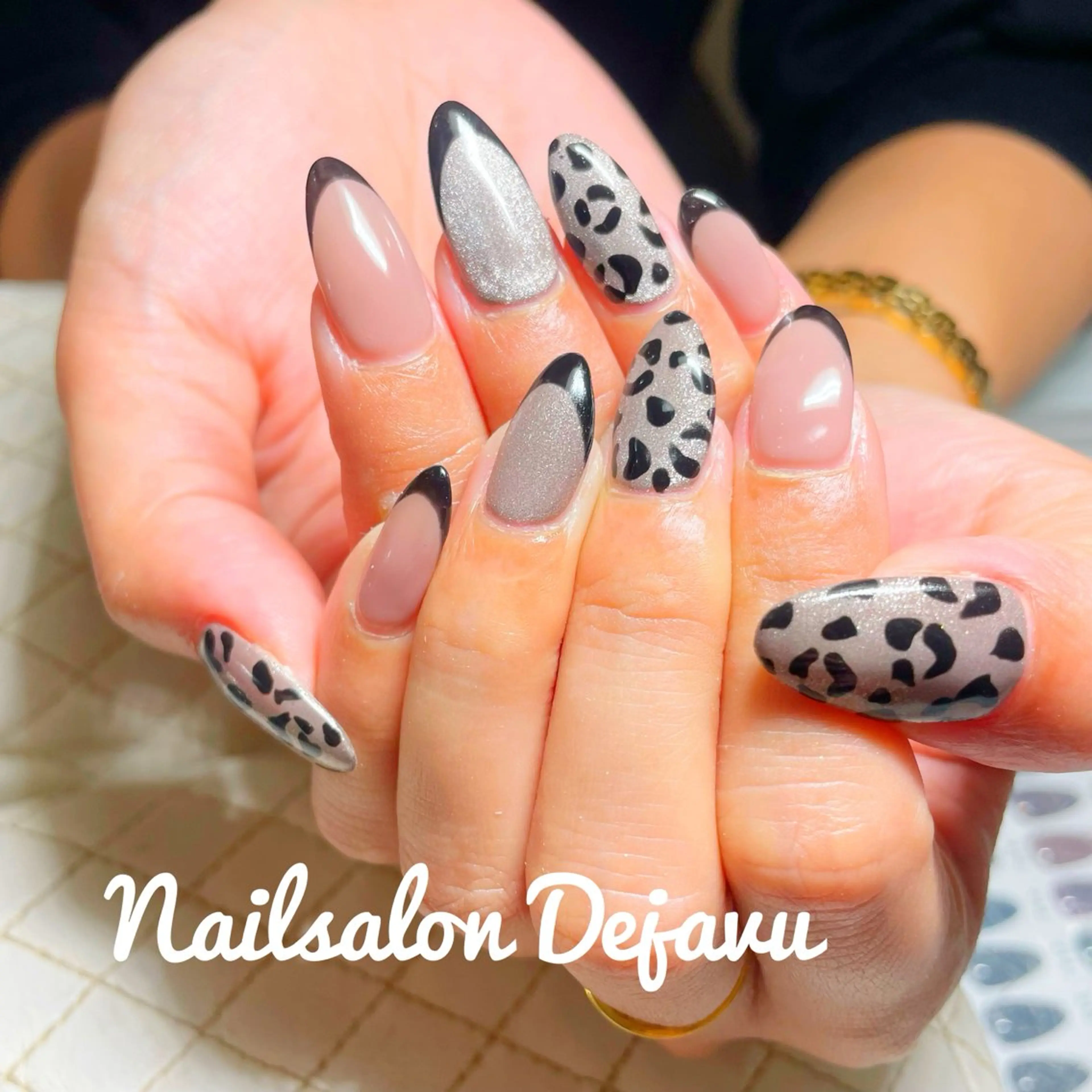 ネイル アニマル柄 持ち込み ハンドネイル Dejavu所属・Nail salon Dejavu 🌿のネイルデザイン