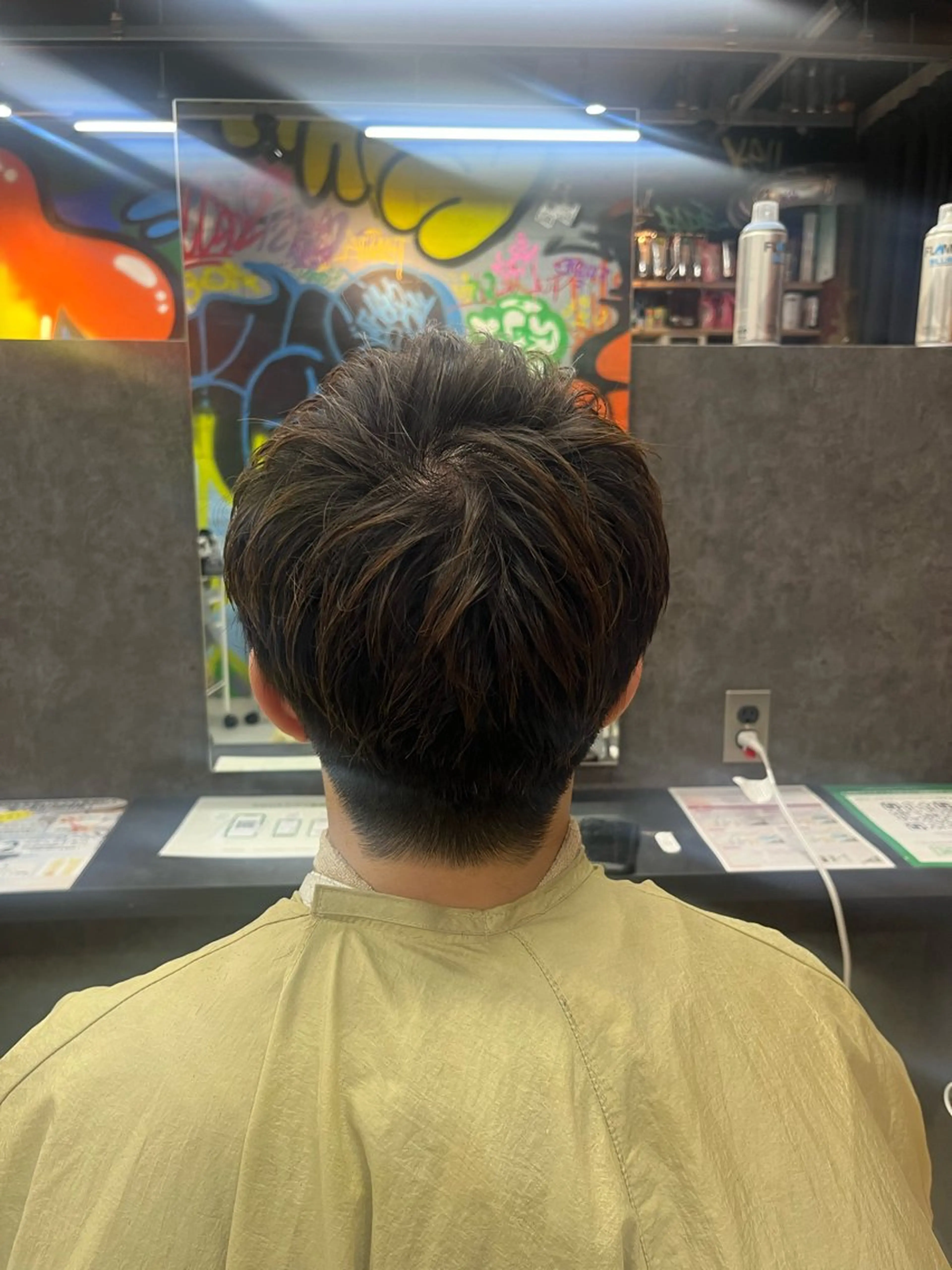 ショート 🌀メンズパーマ🌀 小林裕花のヘアスタイル