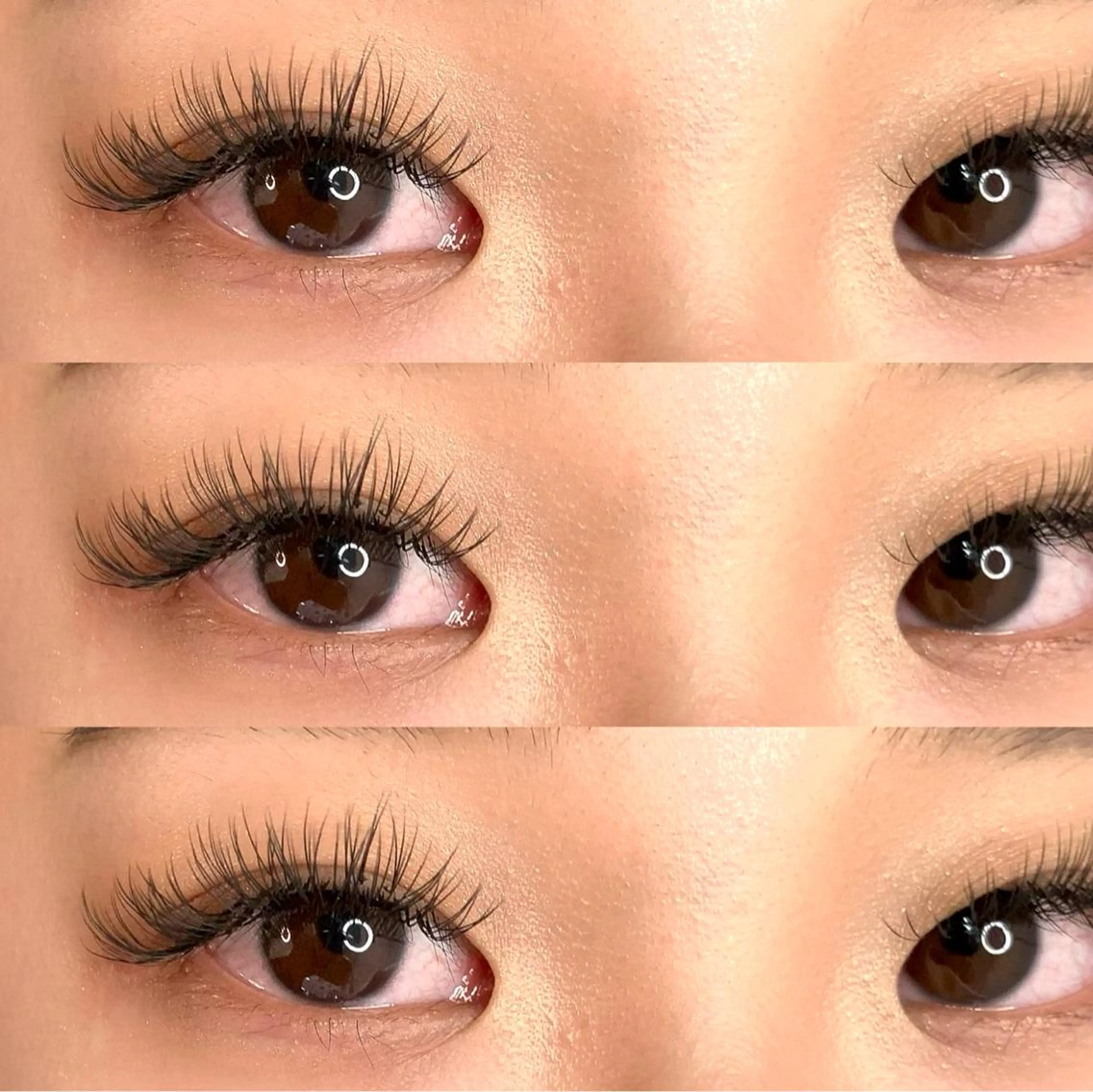 マツエク・マツパ Dカール フラットラッシュ linda なみのマツエク・マツパデザイン