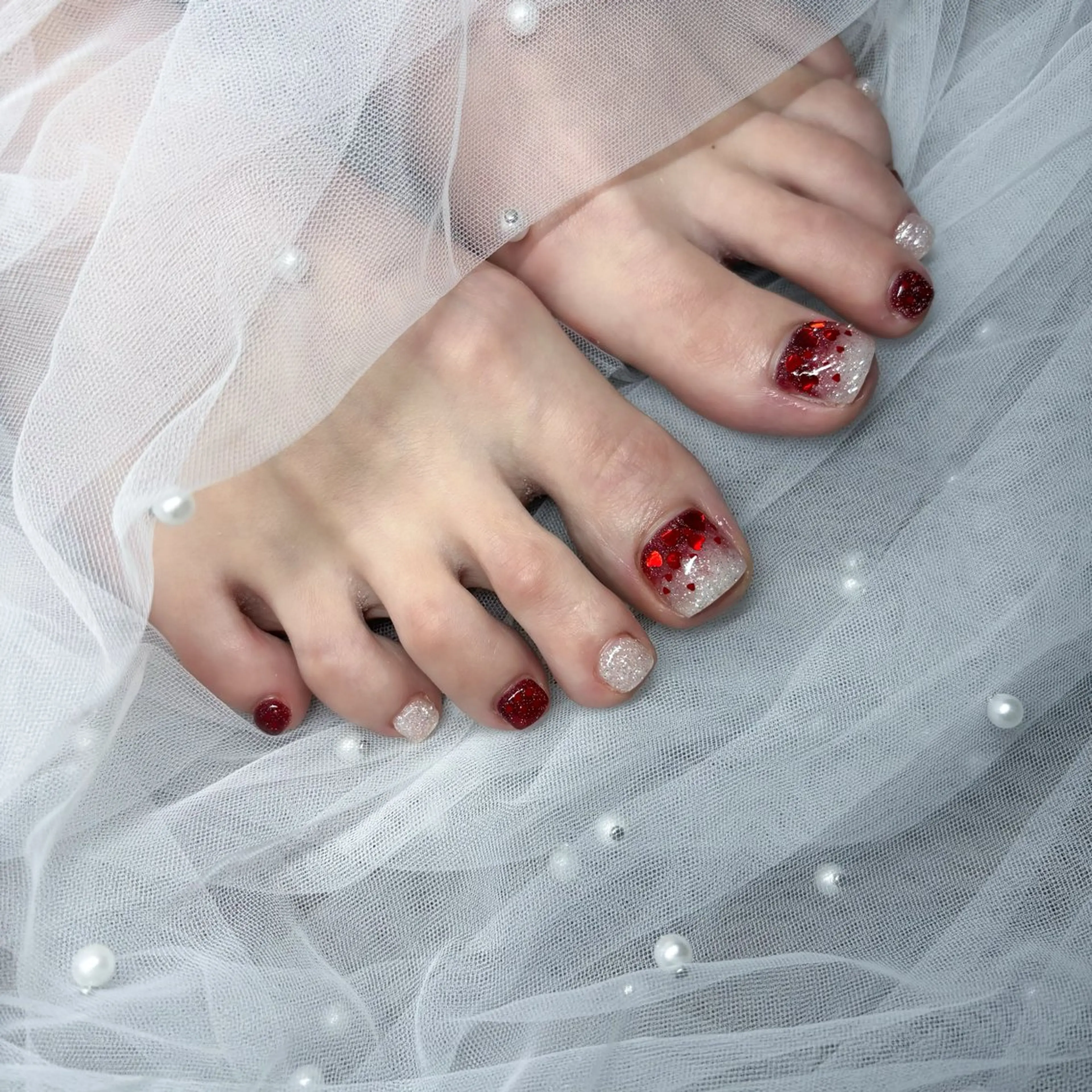 ネイル フットネイル mimo*lash阪本店所属・mimo*lash 🎀sakura🎀のマツエク・マツパデザイン