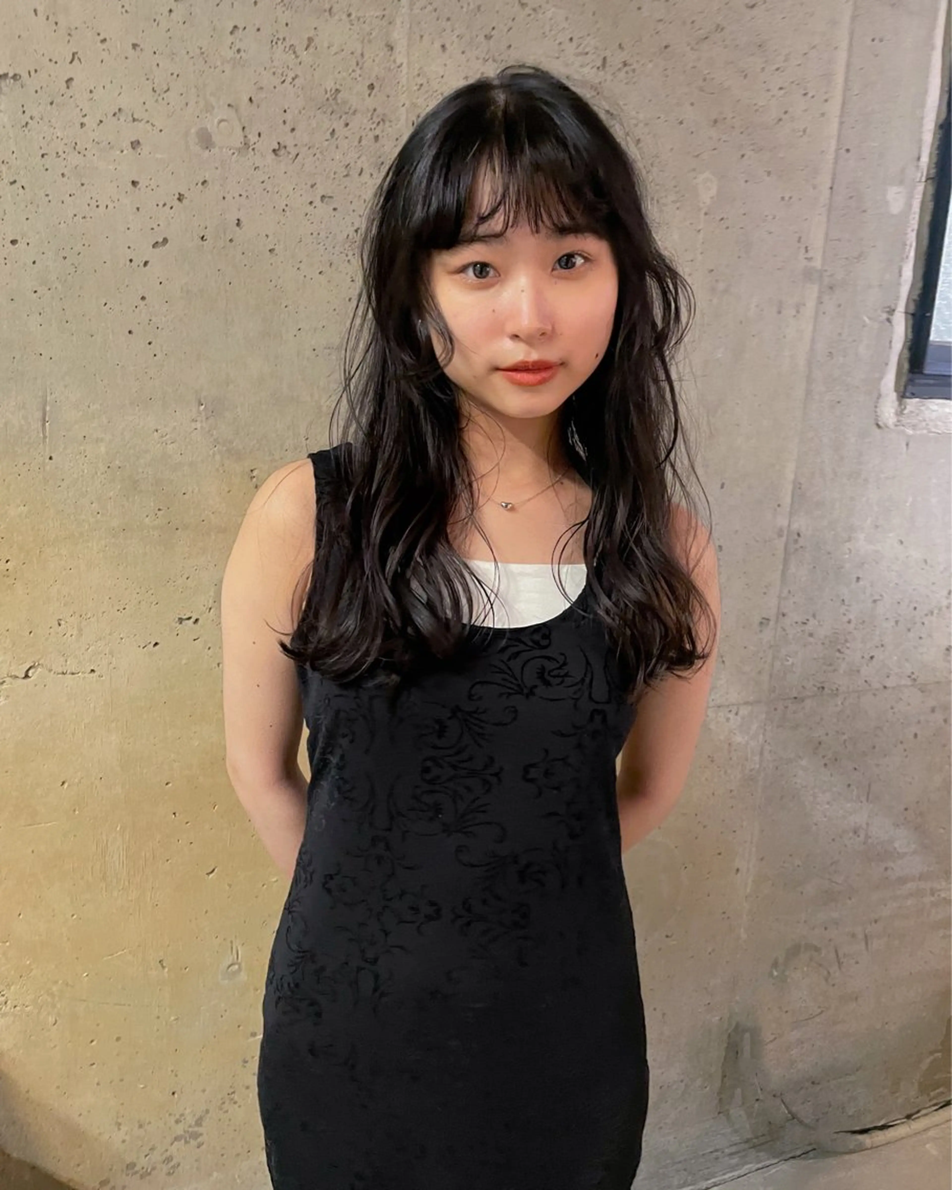 ロング パーマ パーマ/レイヤー 岩山丈一郎のヘアスタイル